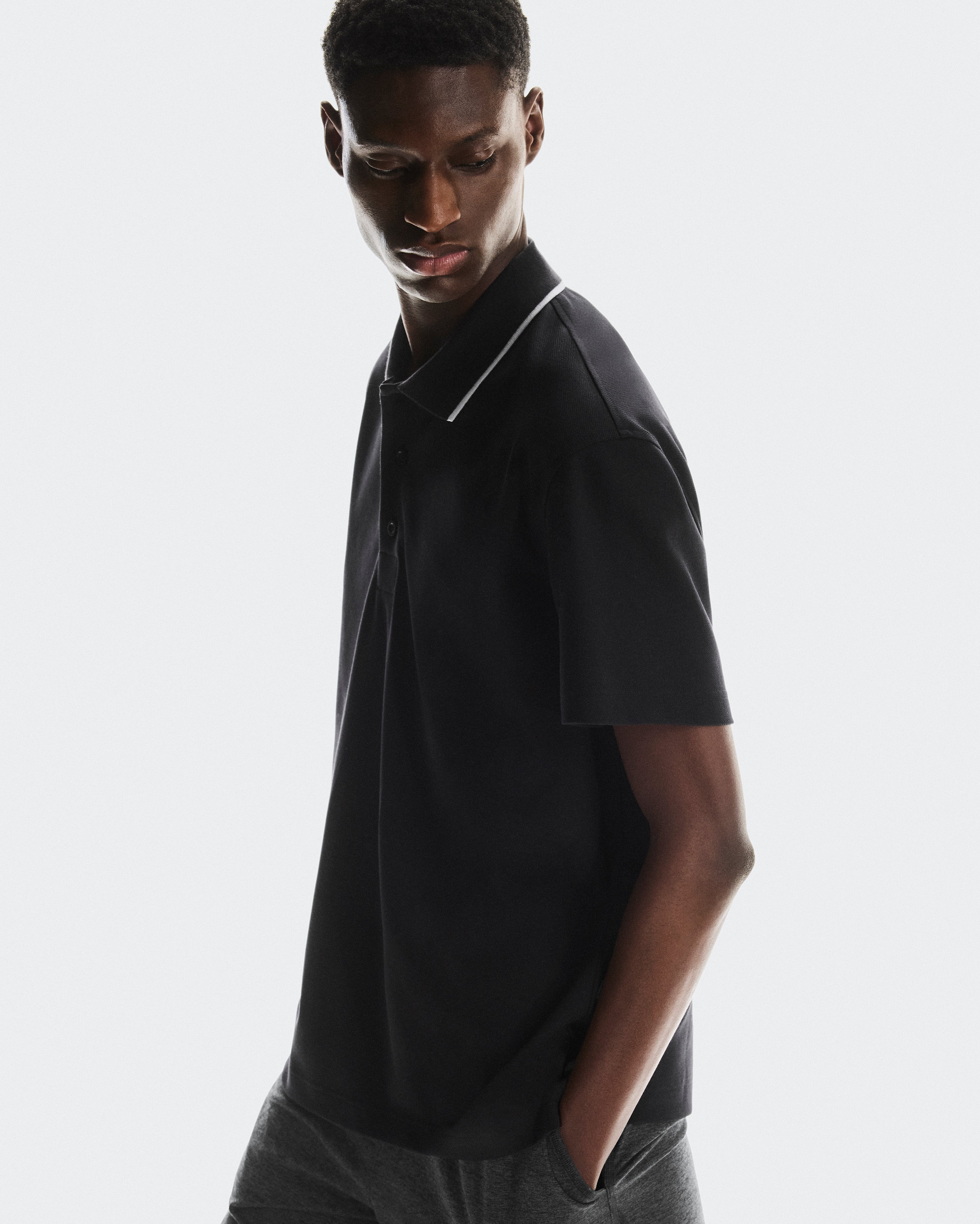 On Courtside Polo Black