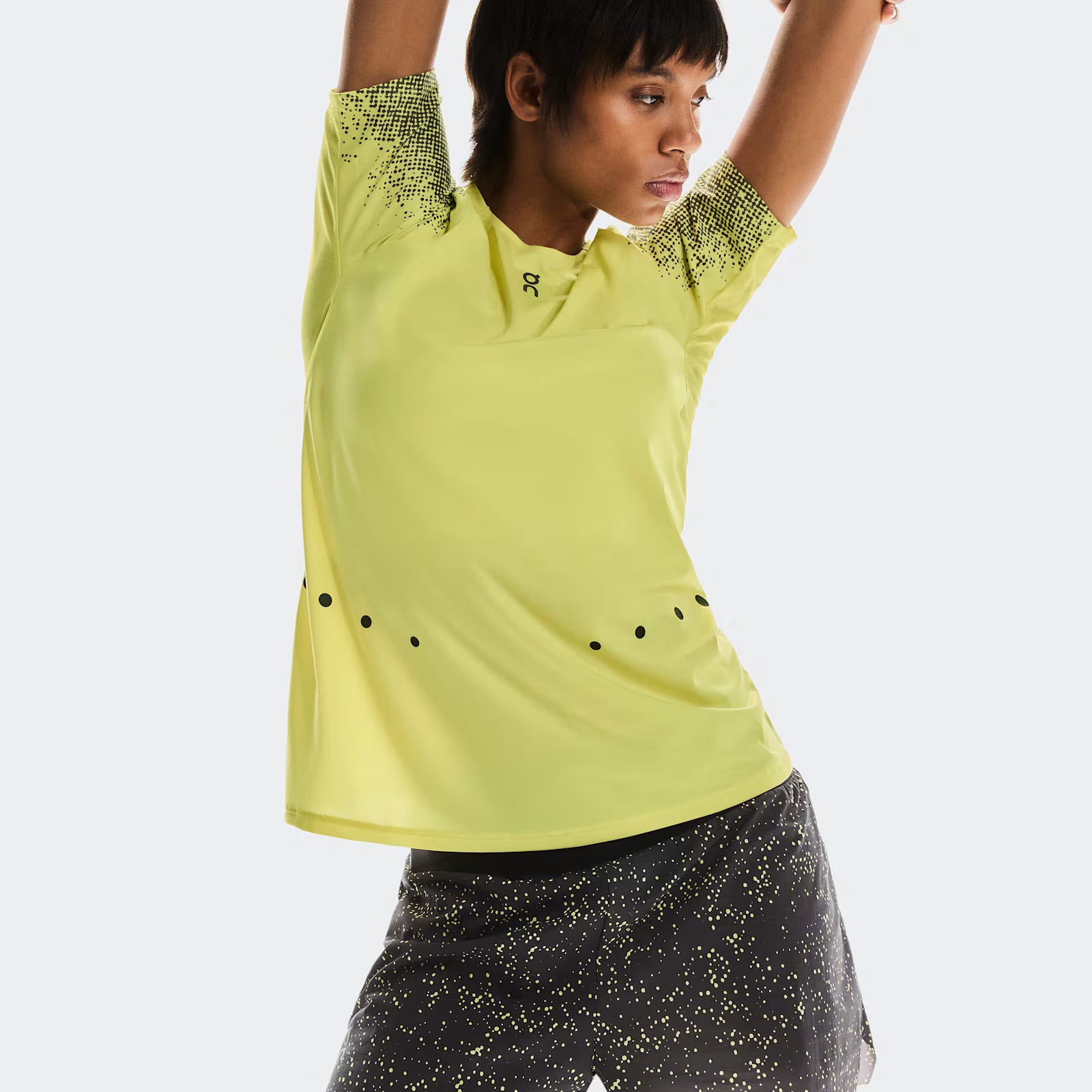 On Ultra Shorts Iron | Lime (Women'S)