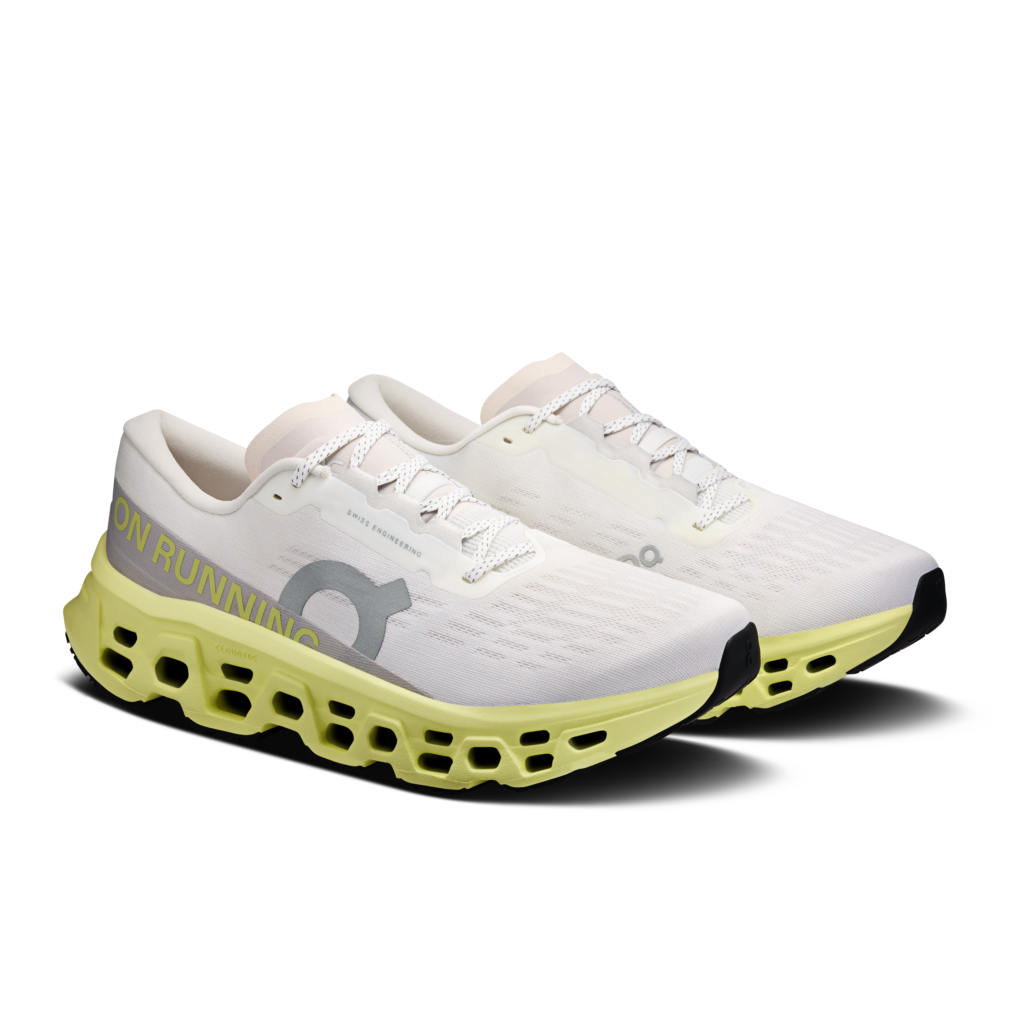 On Cloudmonster 3 Ivory Limelight