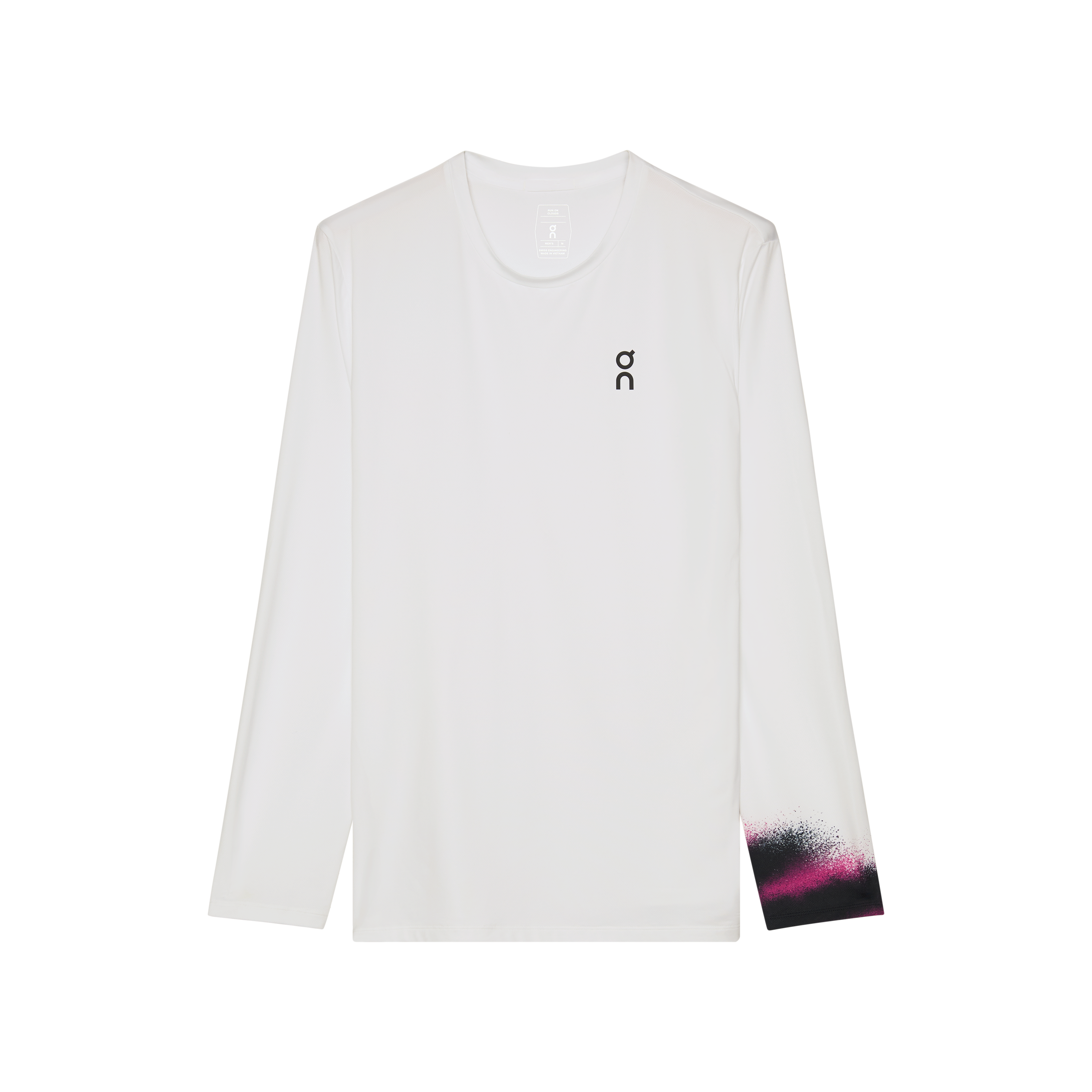 On Court Long-T White | Black