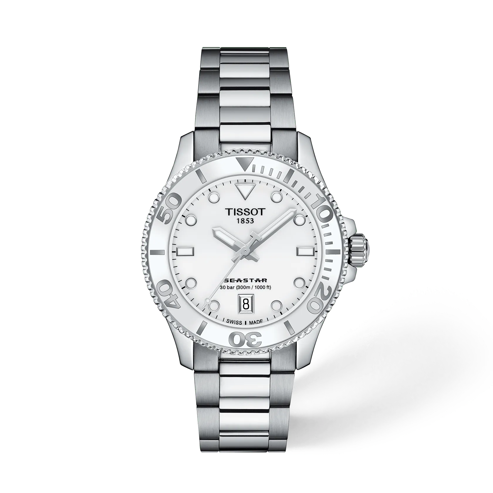 Seiko Tissot Seastar 1000 36Mm T1202101101100