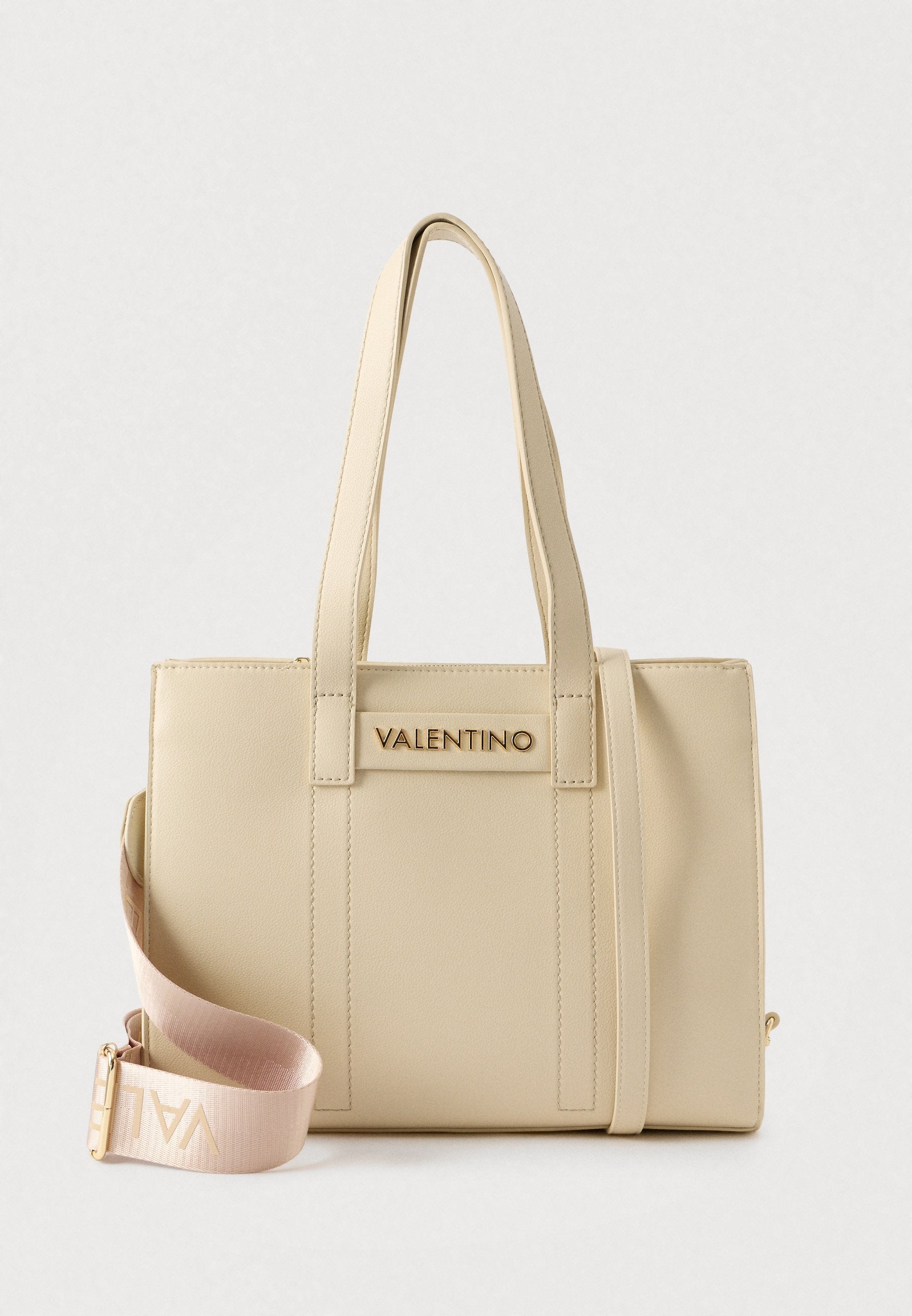 Valentino Bags Aury - Handbag - Ecru