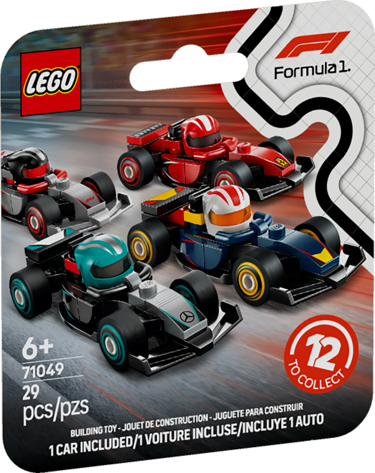 Lego F1 Collectible Race Cars