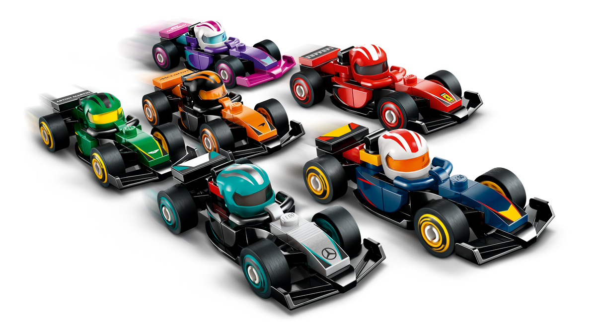 Lego F1 Collectible Race Cars