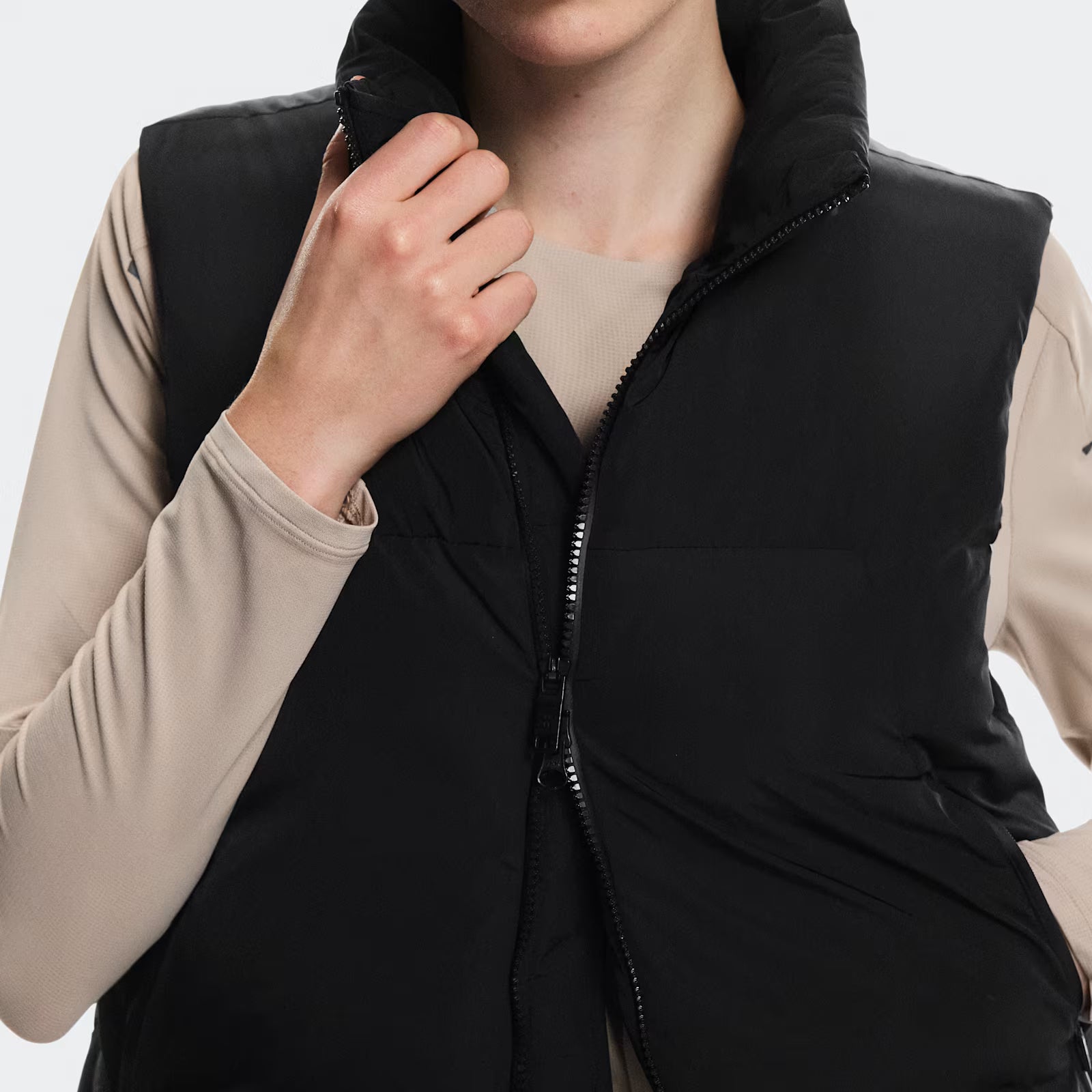 On All-Day Puffer Vest Black (Women'S)