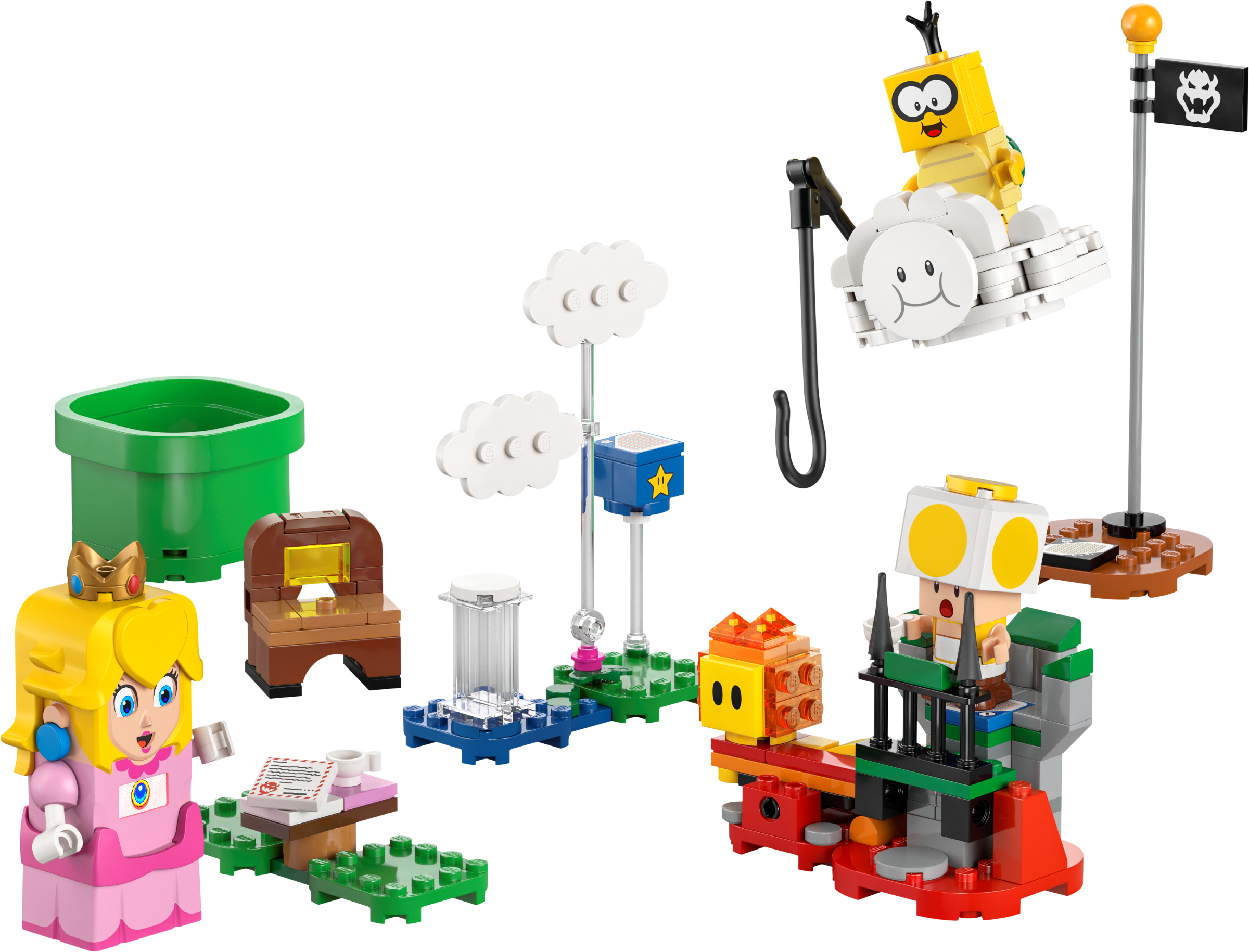 Lego Adventures with Interactive LEGO Peach