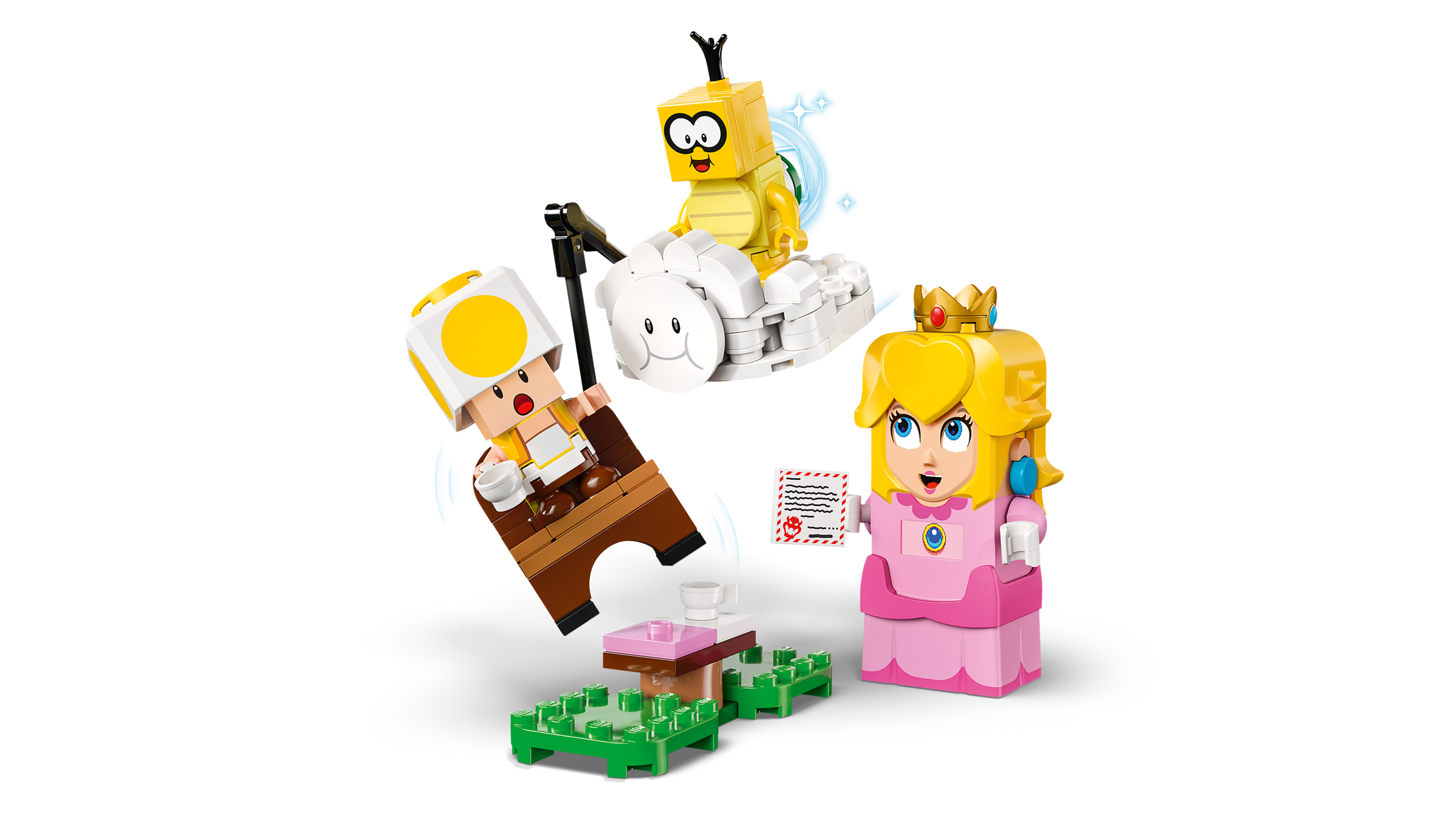 Lego Adventures with Interactive LEGO Peach
