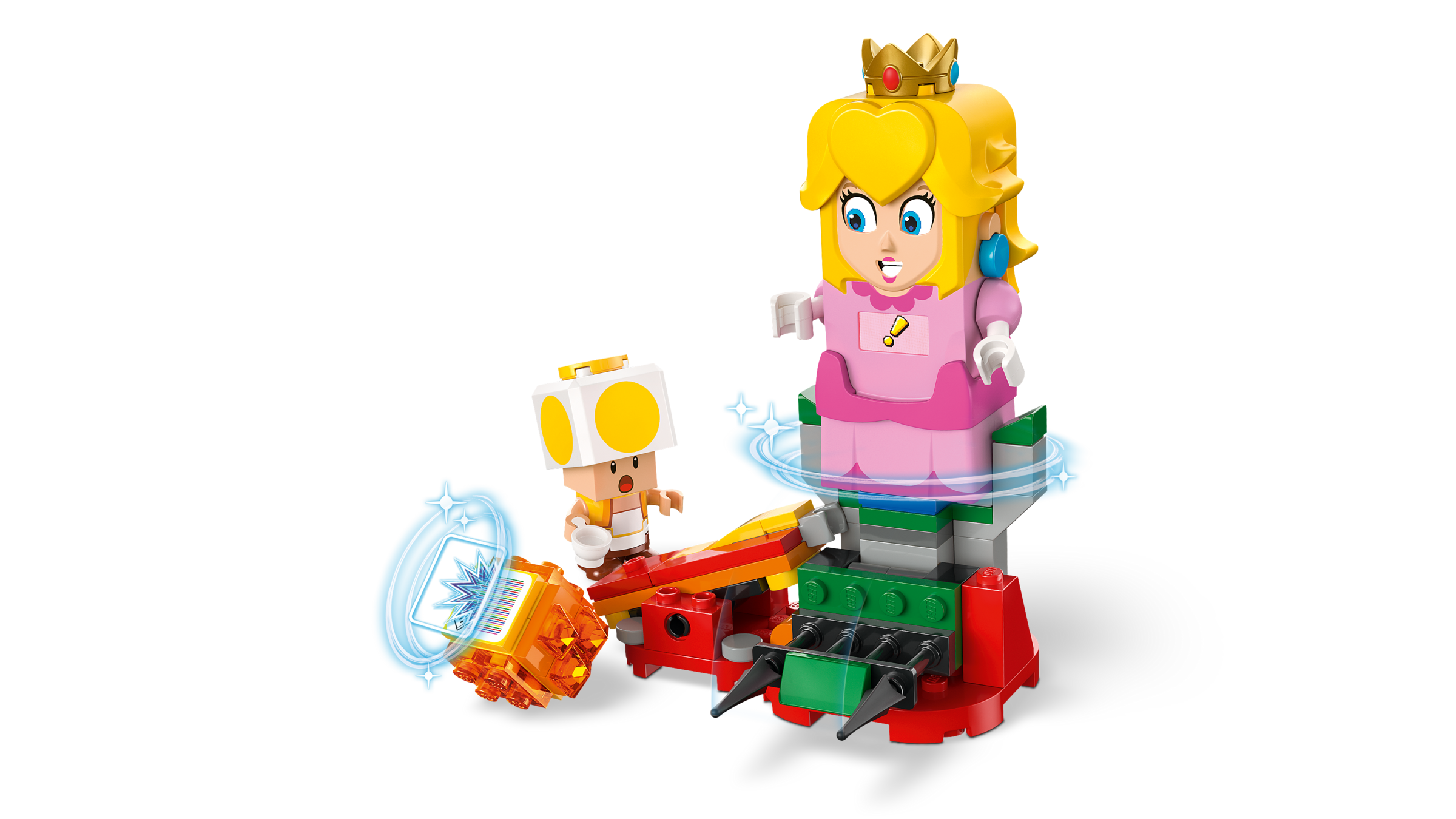 Lego Adventures with Interactive LEGO Peach