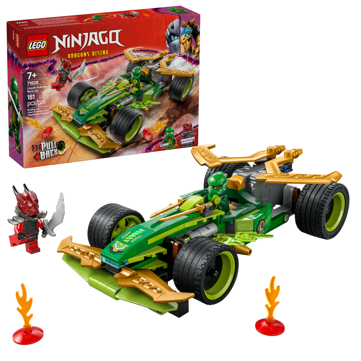 Lego Lloyds PullBack Race Car