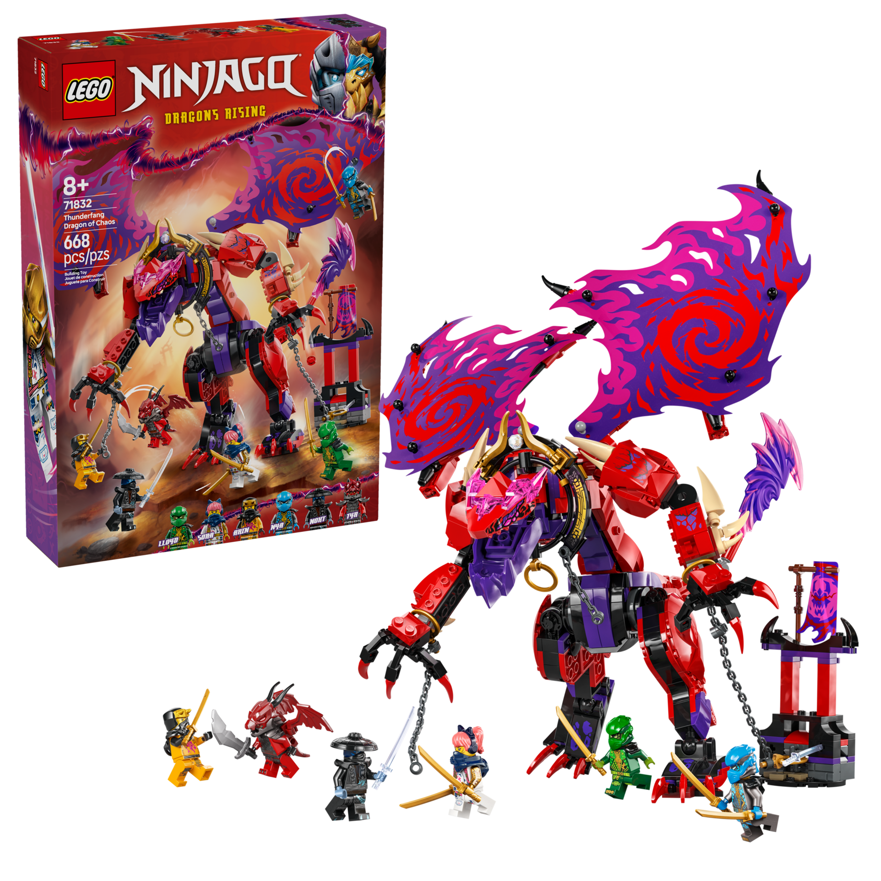 Lego Thunderfang Dragon of Chaos