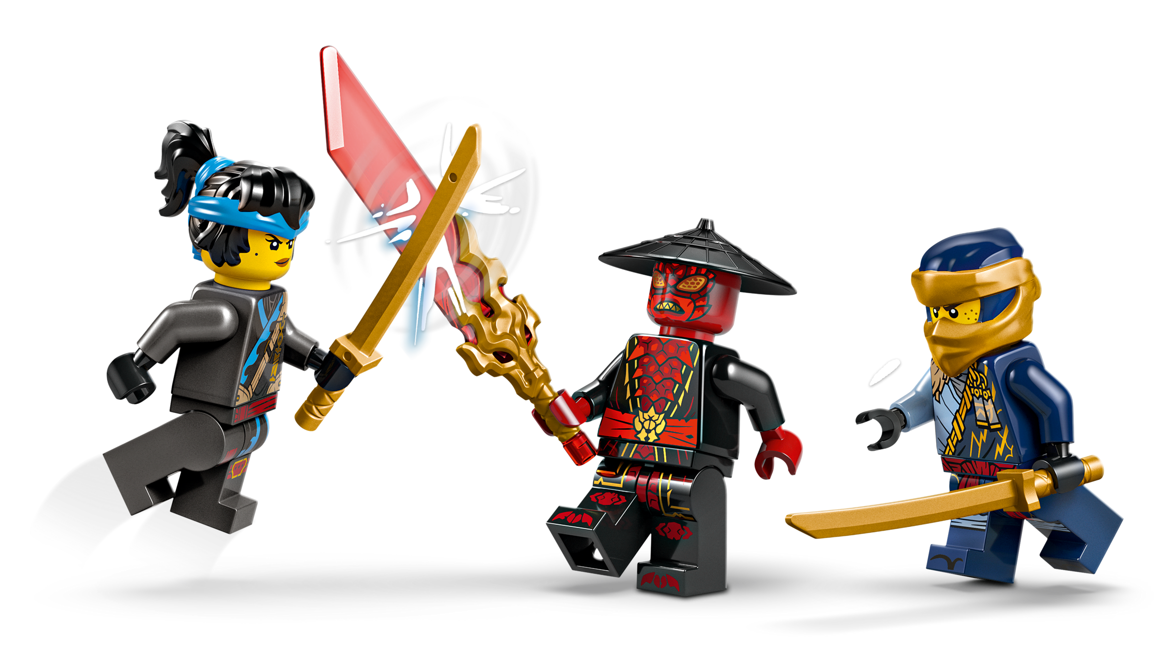 Lego Rogue vs Drix Race Car Duel