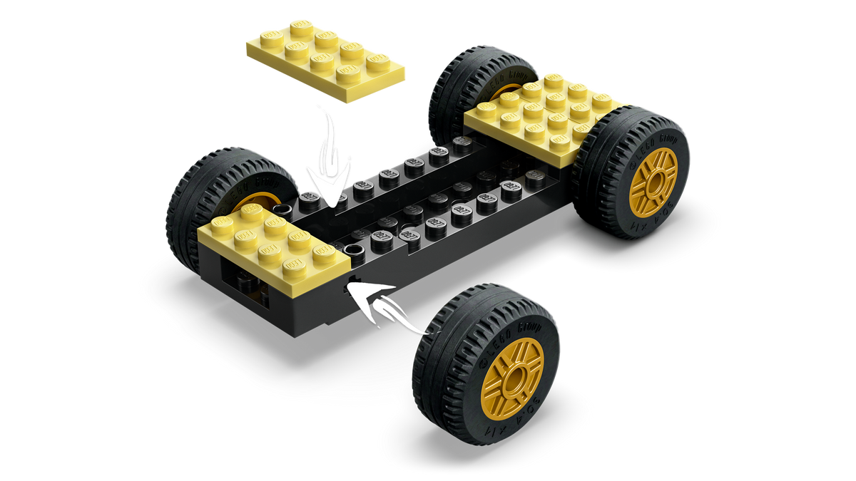 Lego Rogue vs Drix Race Car Duel