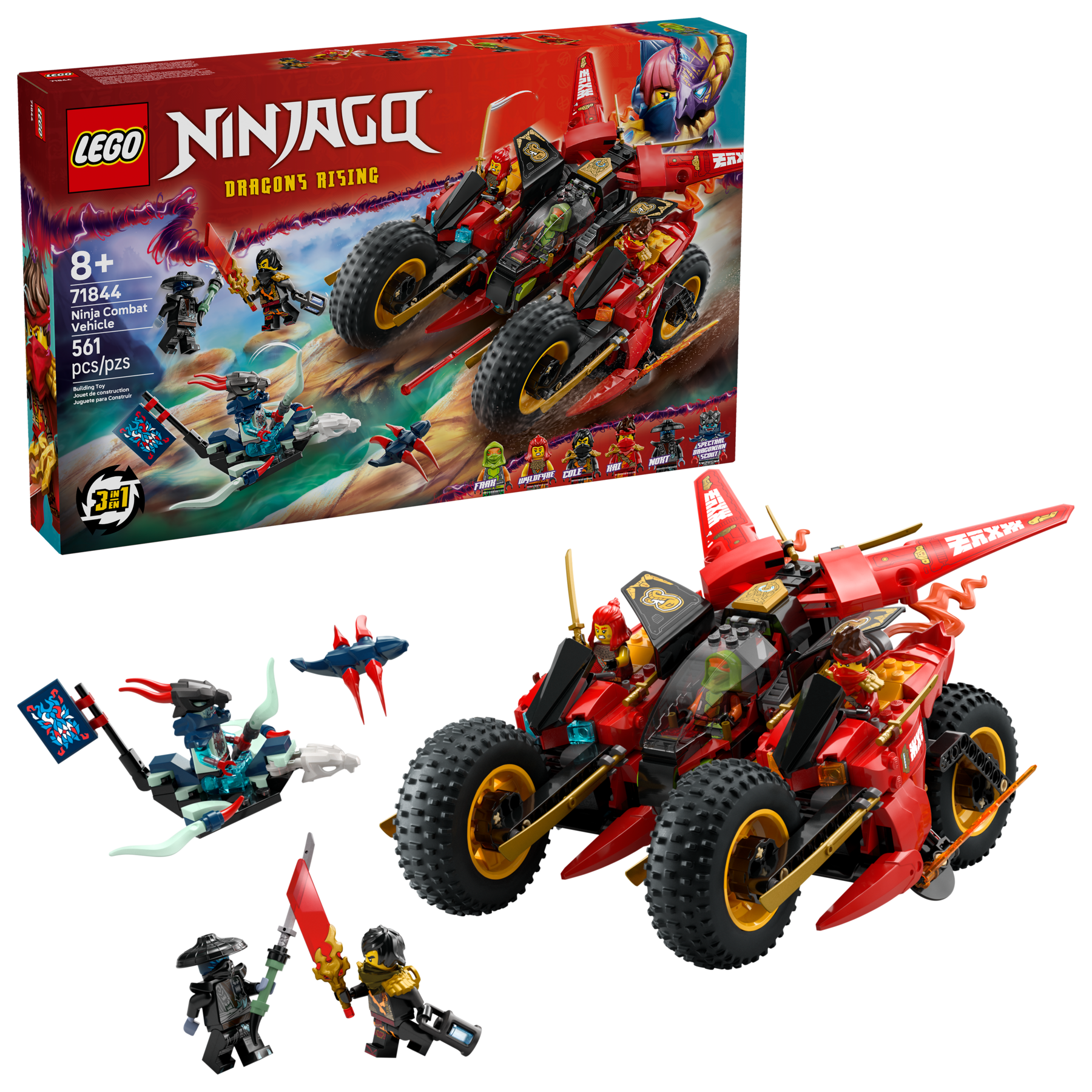 Lego Ninja Combat Vehicle