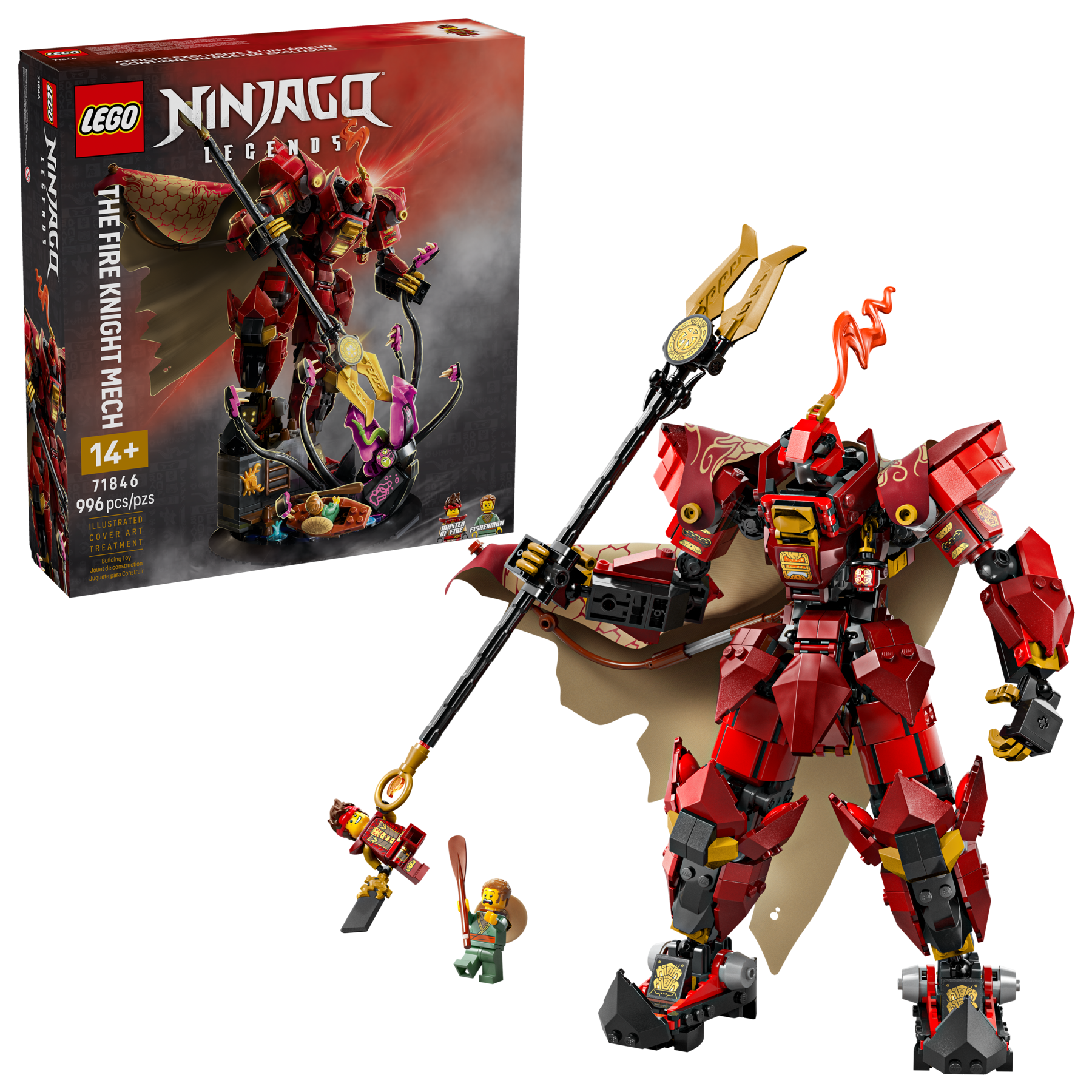 Lego The Fire Knight Mech