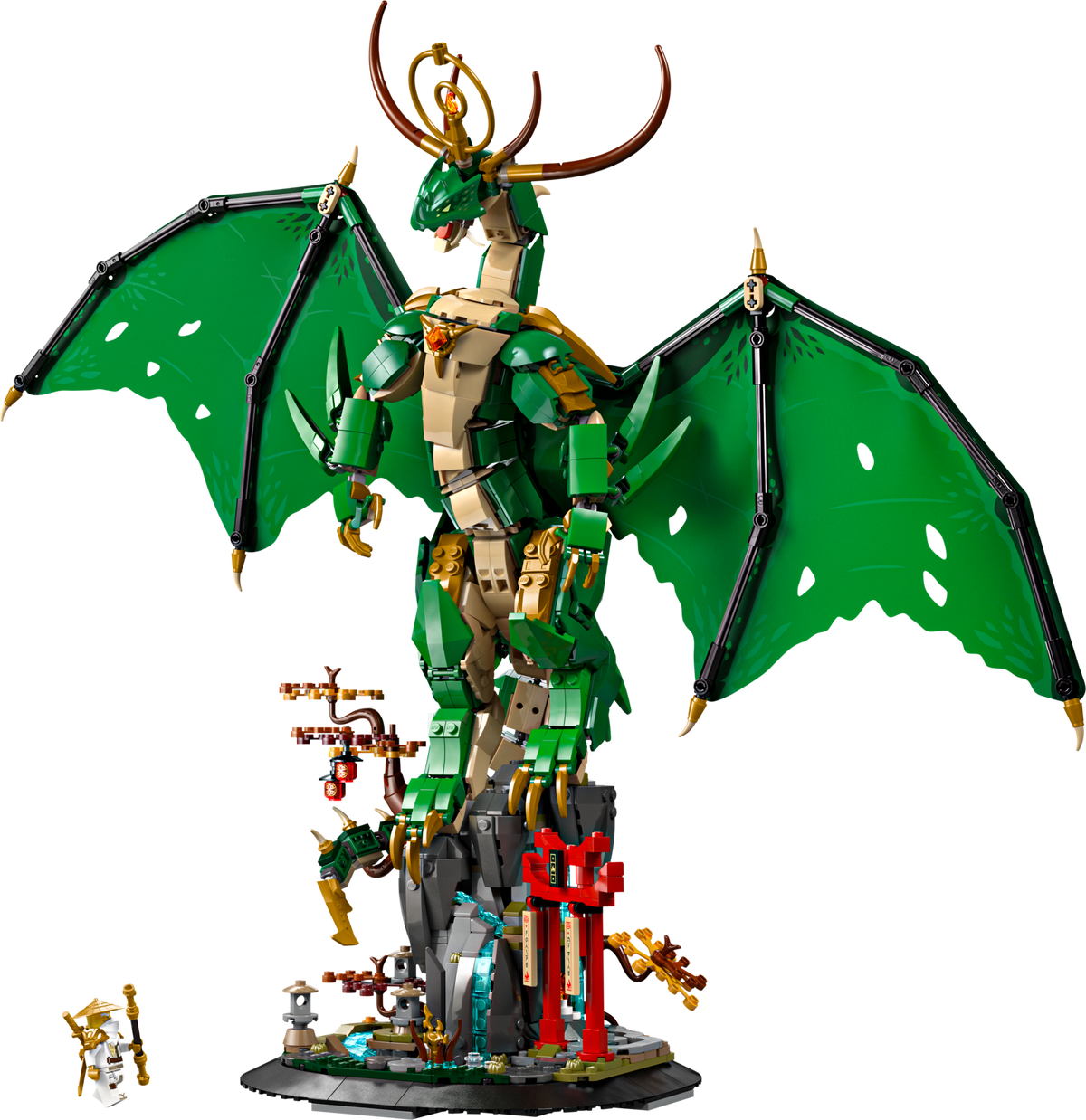 LEGO NINJAGO The Guardian Dragon, side