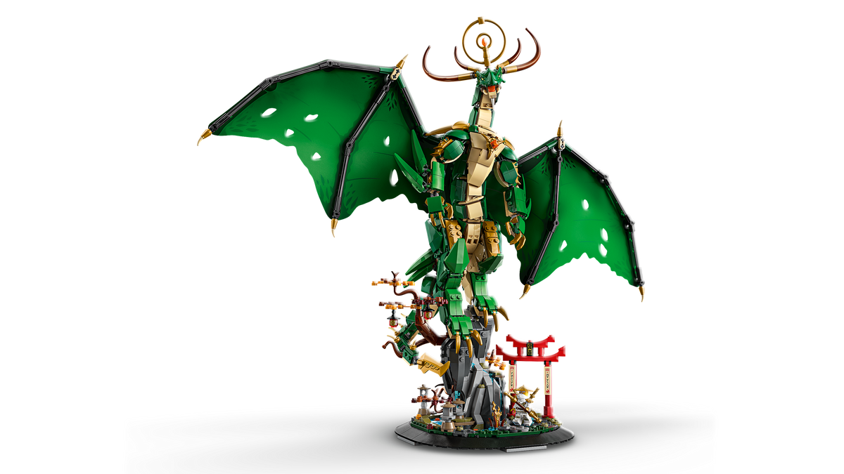 LEGO NINJAGO The Guardian Dragon, back