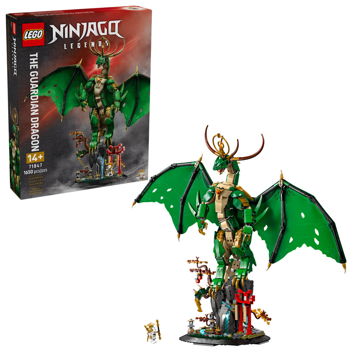 LEGO NINJAGO The Guardian Dragon, front