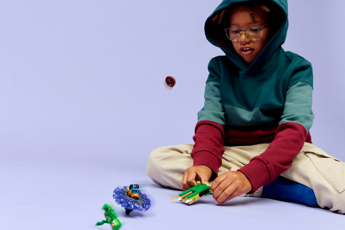 LEGO Nya vs Mutation Monster Spinner, detail