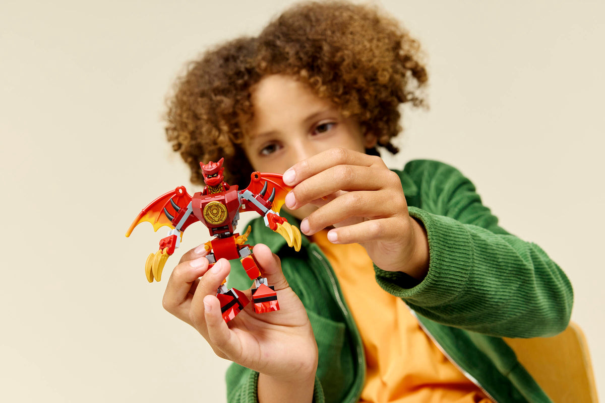 LEGO NINJAGO Kai's Dragon Mech Battle Pack, back