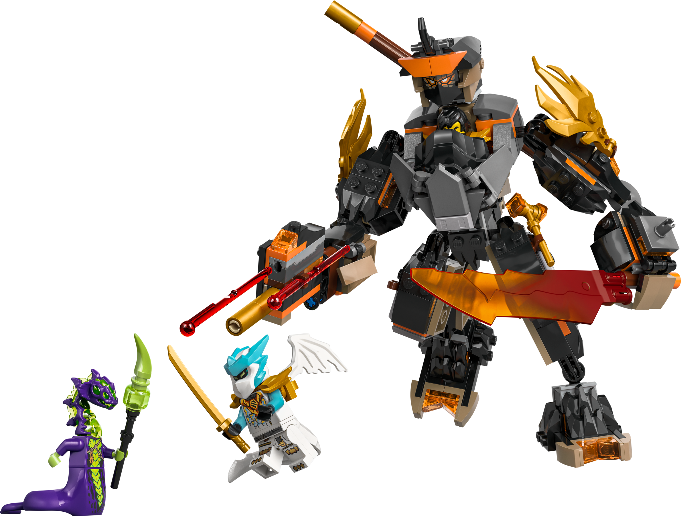 Lego Coles Mission Mech Dragon Zane