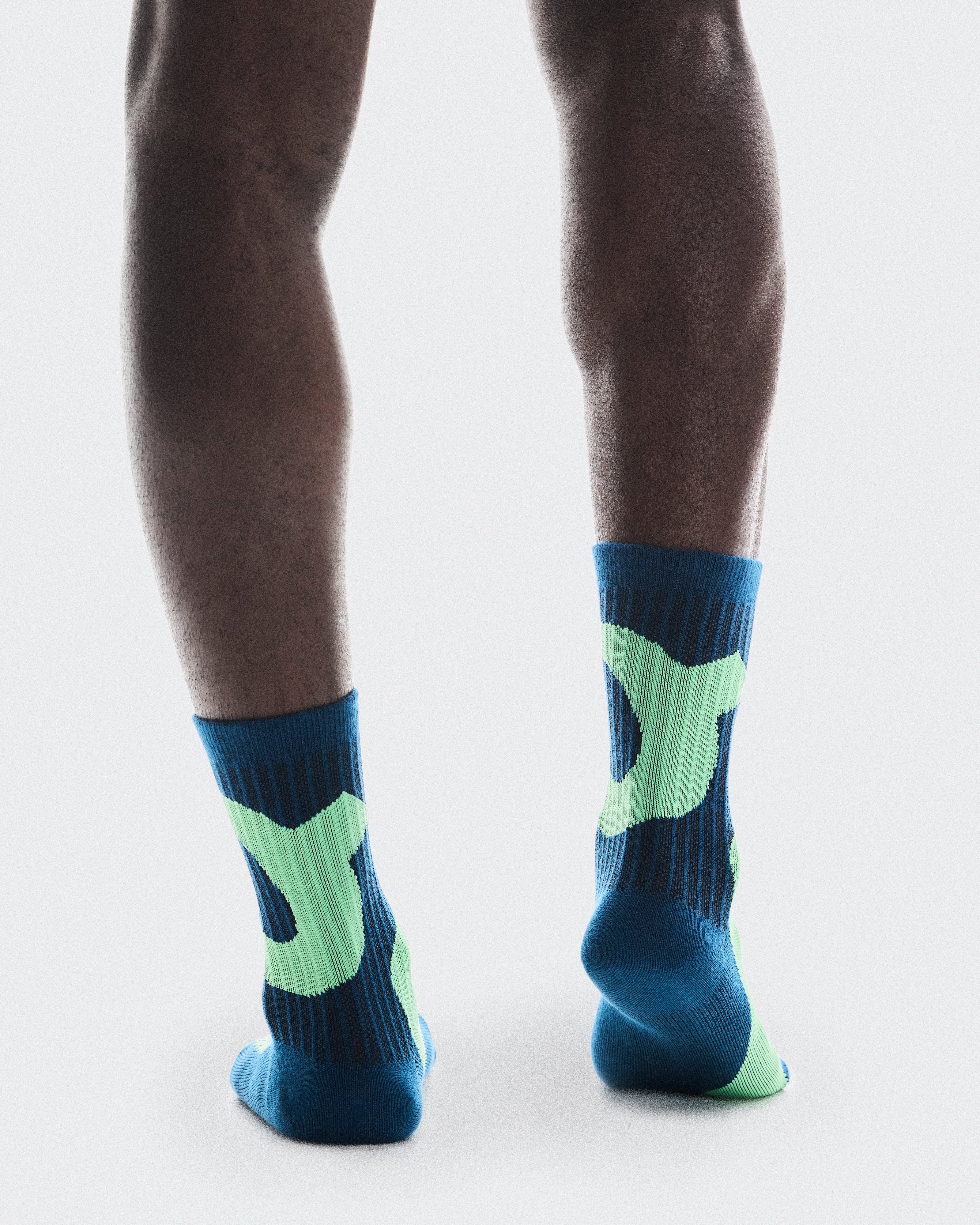 On Liquid Logo Sock High 2P Tempest | Honeydew