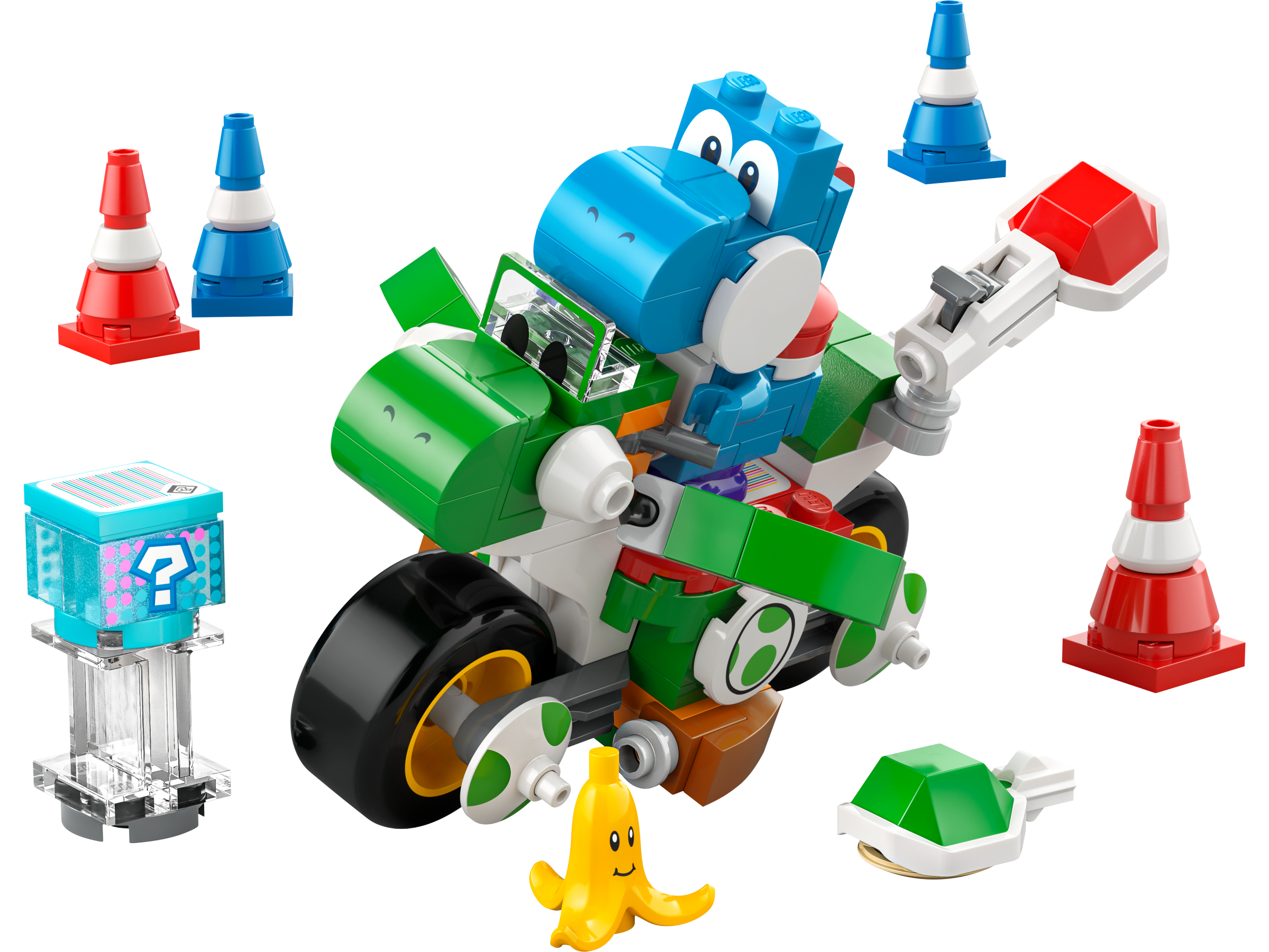 Lego Mario Kart Yoshi Bike