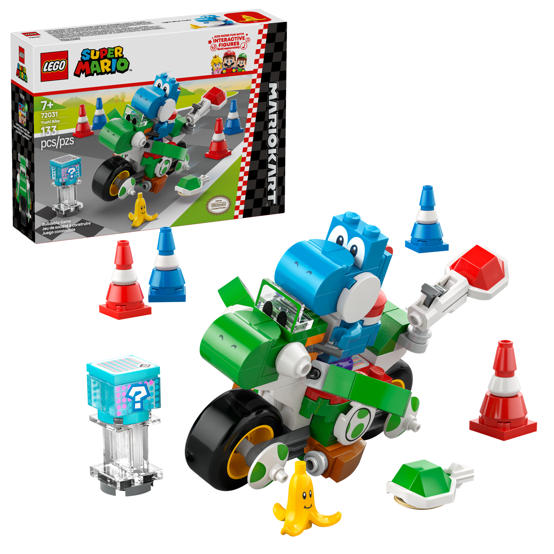 Lego Mario Kart Yoshi Bike