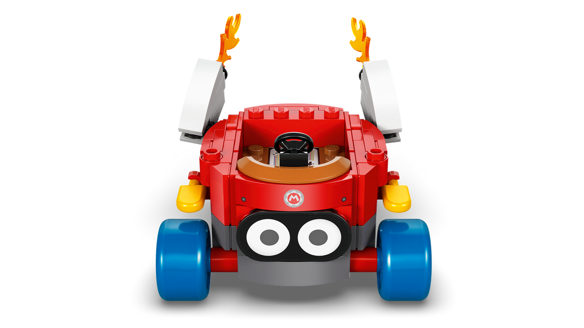 Lego Mario Kart Baby Mario vs Baby Luigi