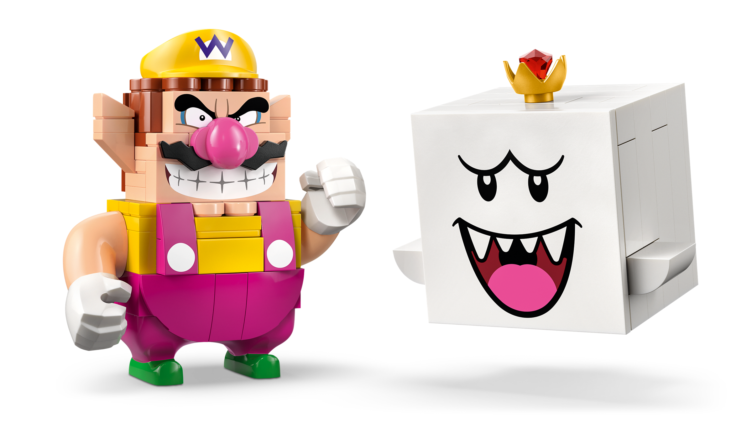 Lego Mario Kart Wario King Boo