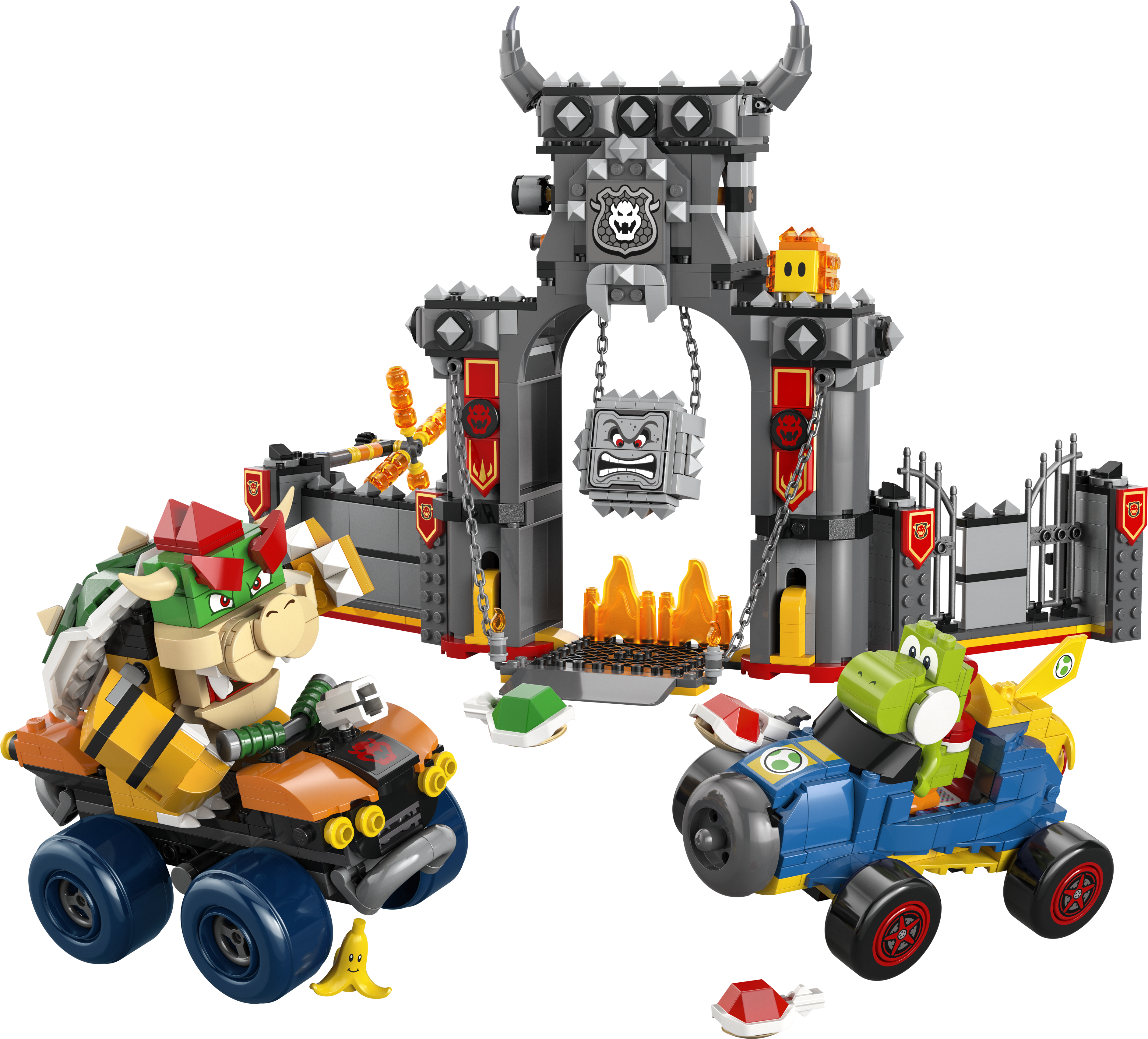 Lego Mario Kart Bowsers Castle