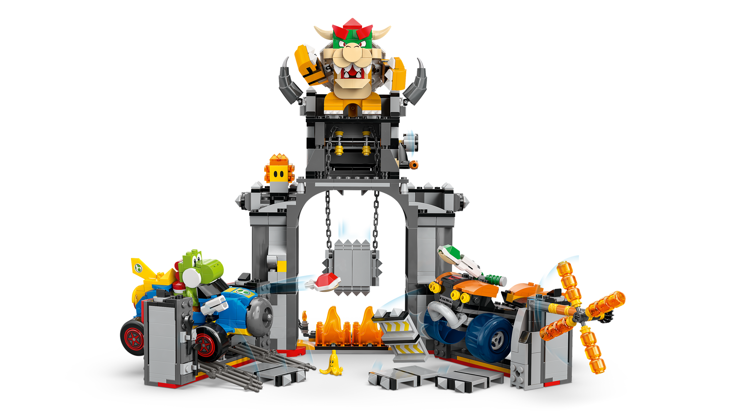 Lego Mario Kart Bowsers Castle