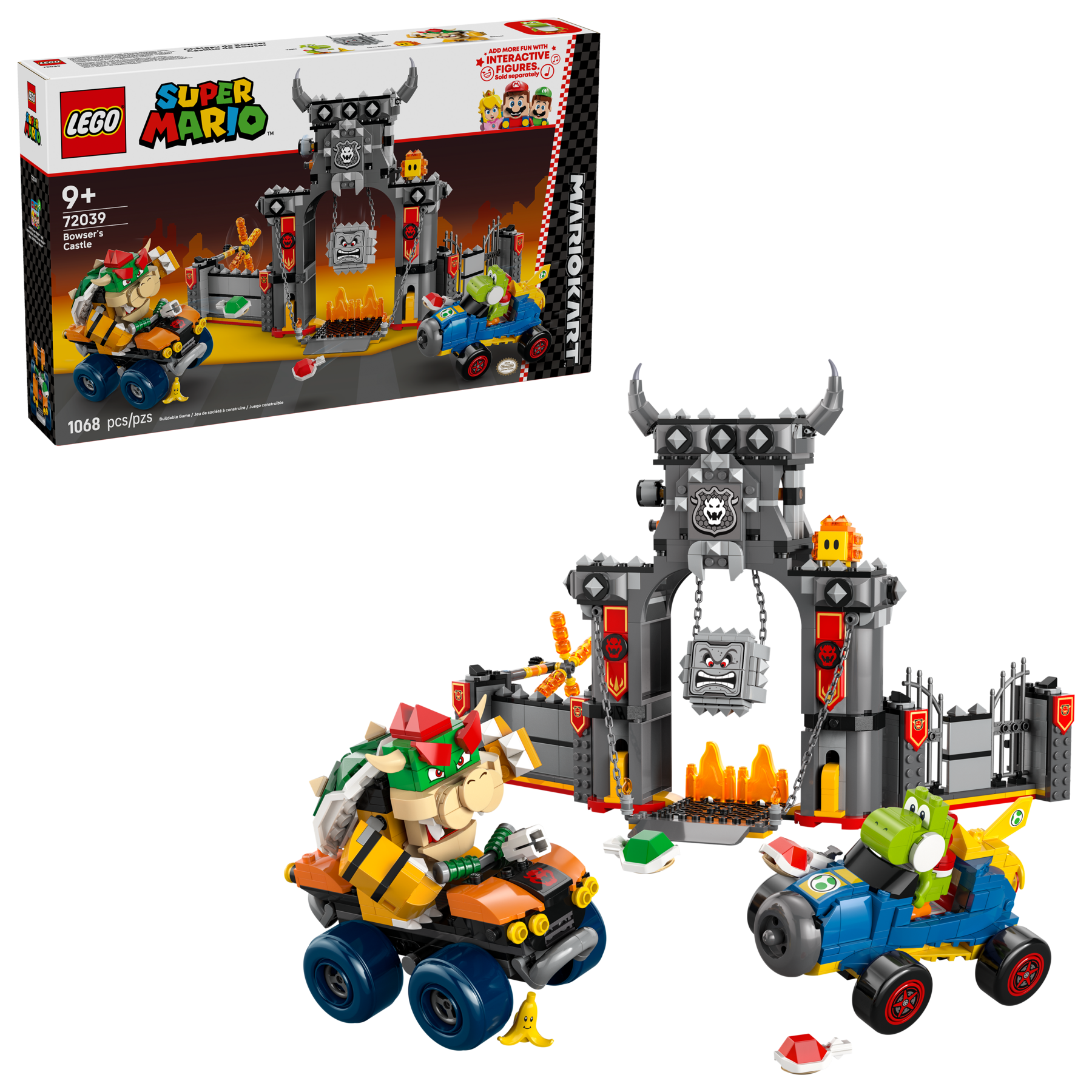 Lego Mario Kart Bowsers Castle