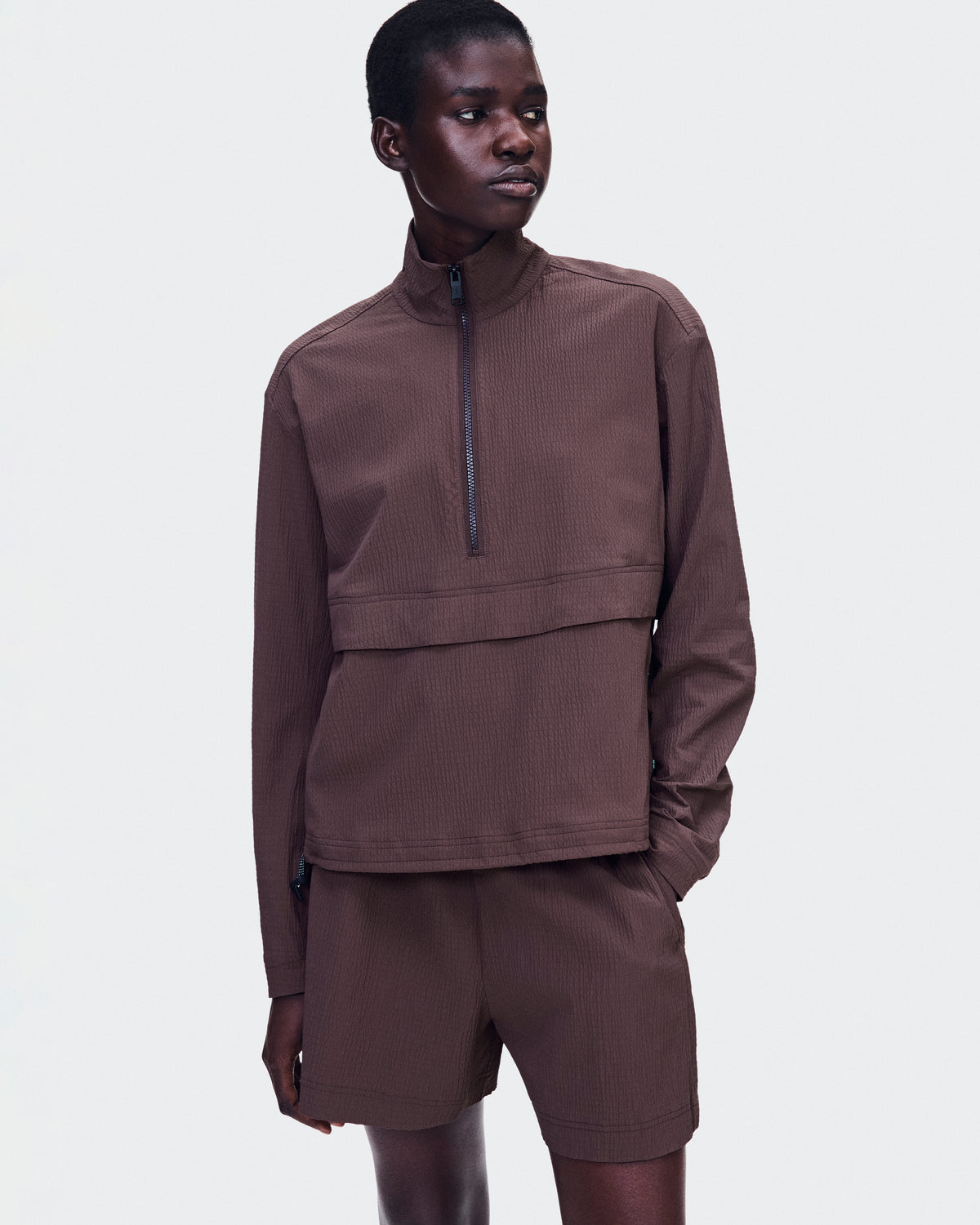 On Courtside 1/2 Zip Eaze Mulberry (Women'S)