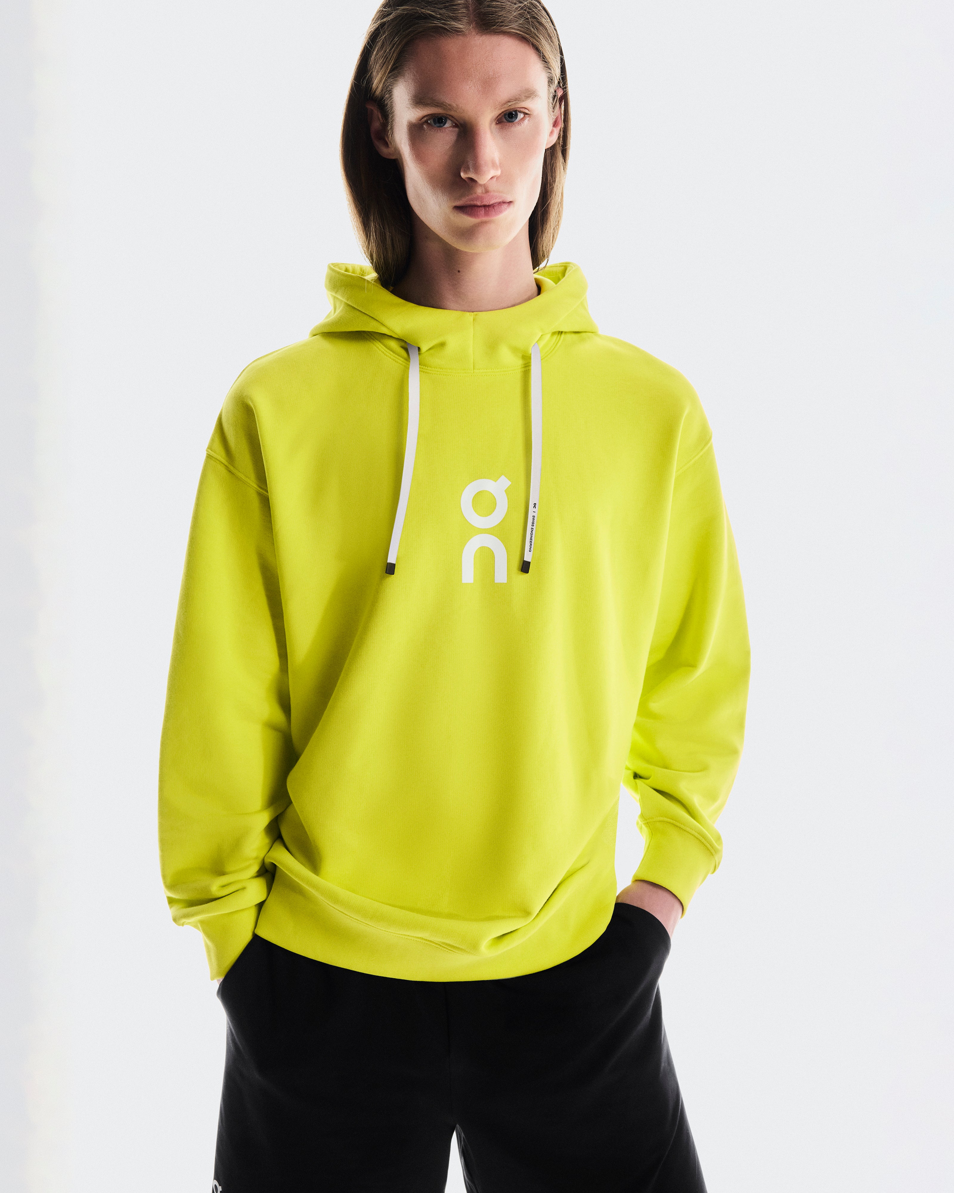 On Club Hoodie Lime