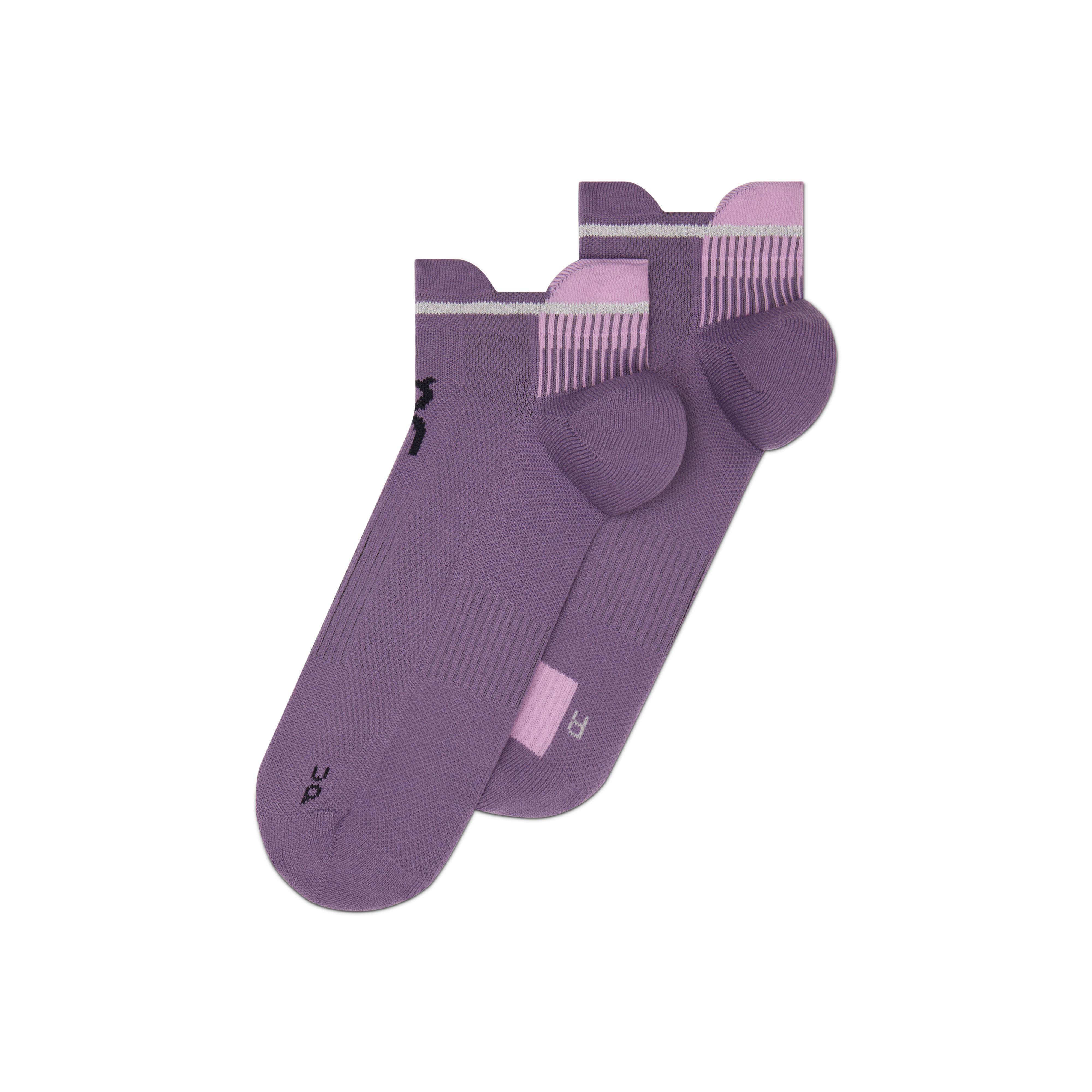 On Performance Run Sock Low Dewberry | Sakura
