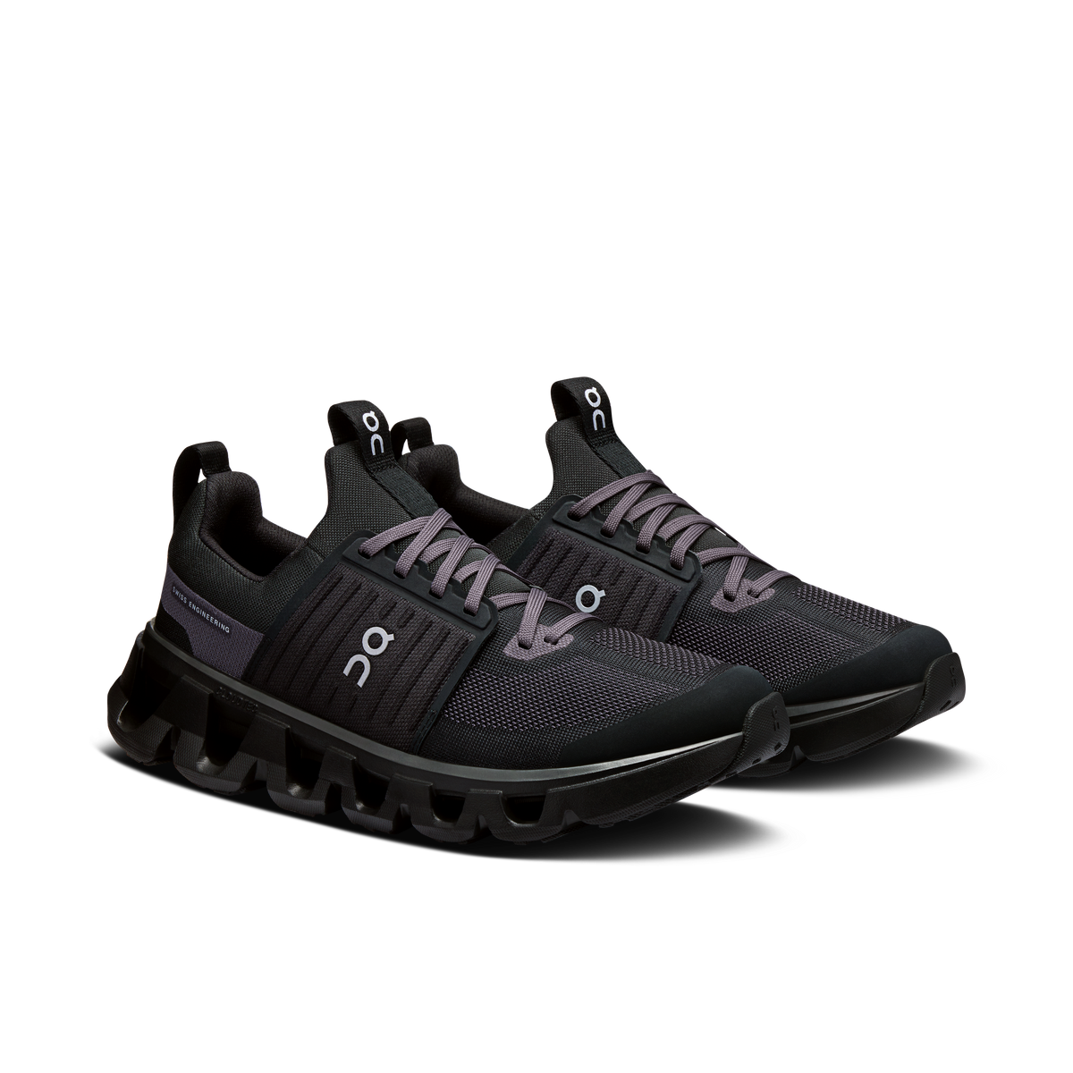 On Cloudswift Black Eclipse Kids
