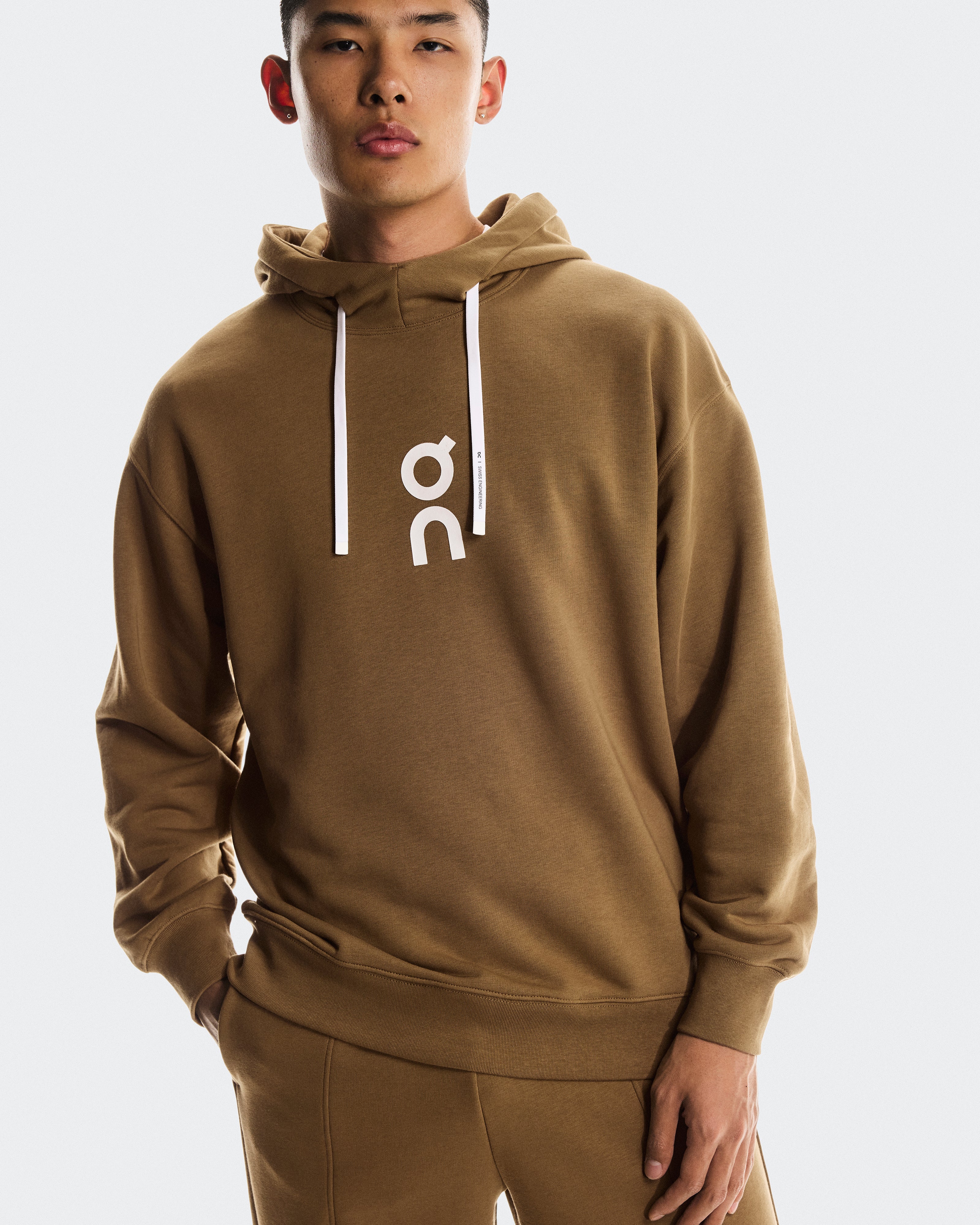 On Club Hoodie Nutmeg
