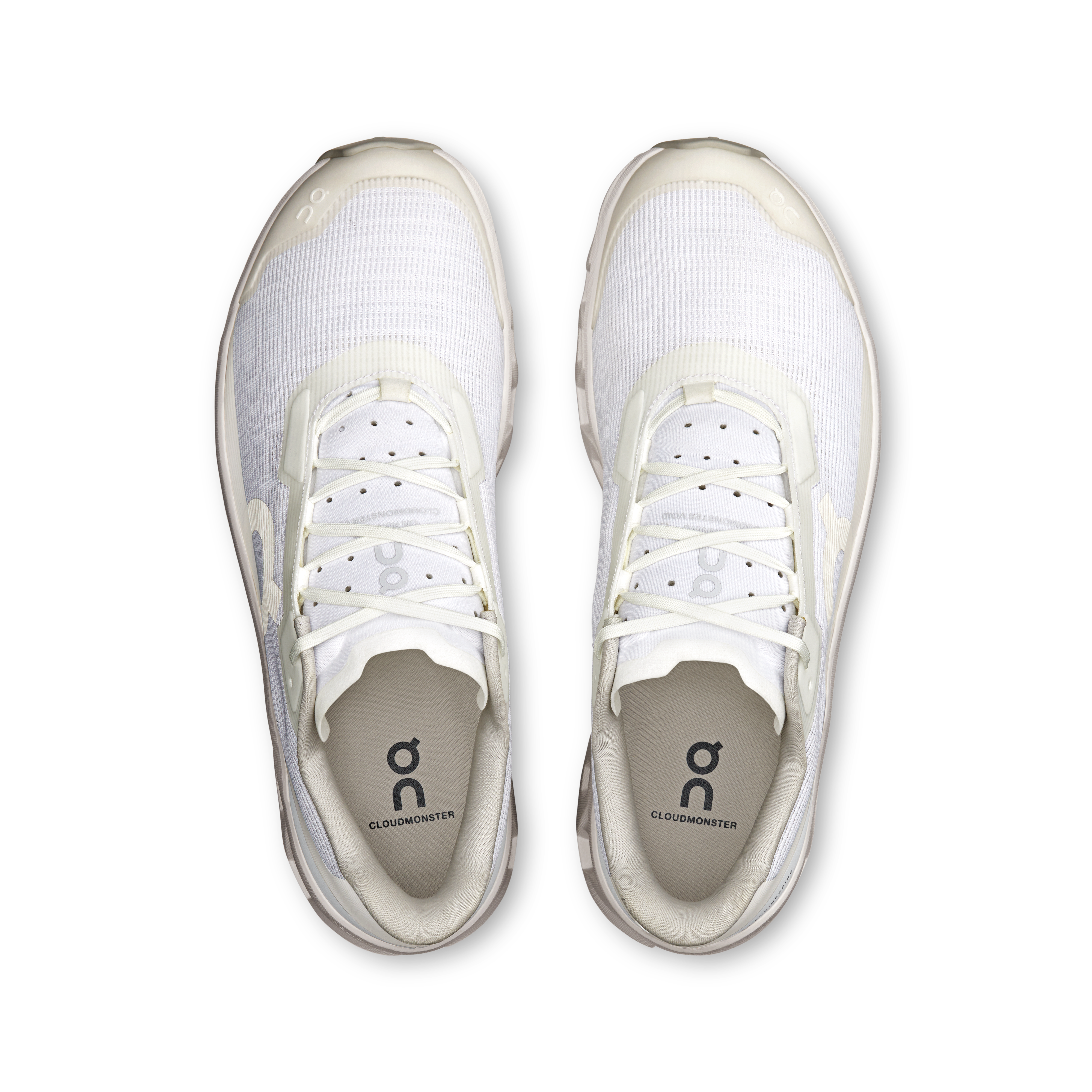 On Cloudmonster Void White White