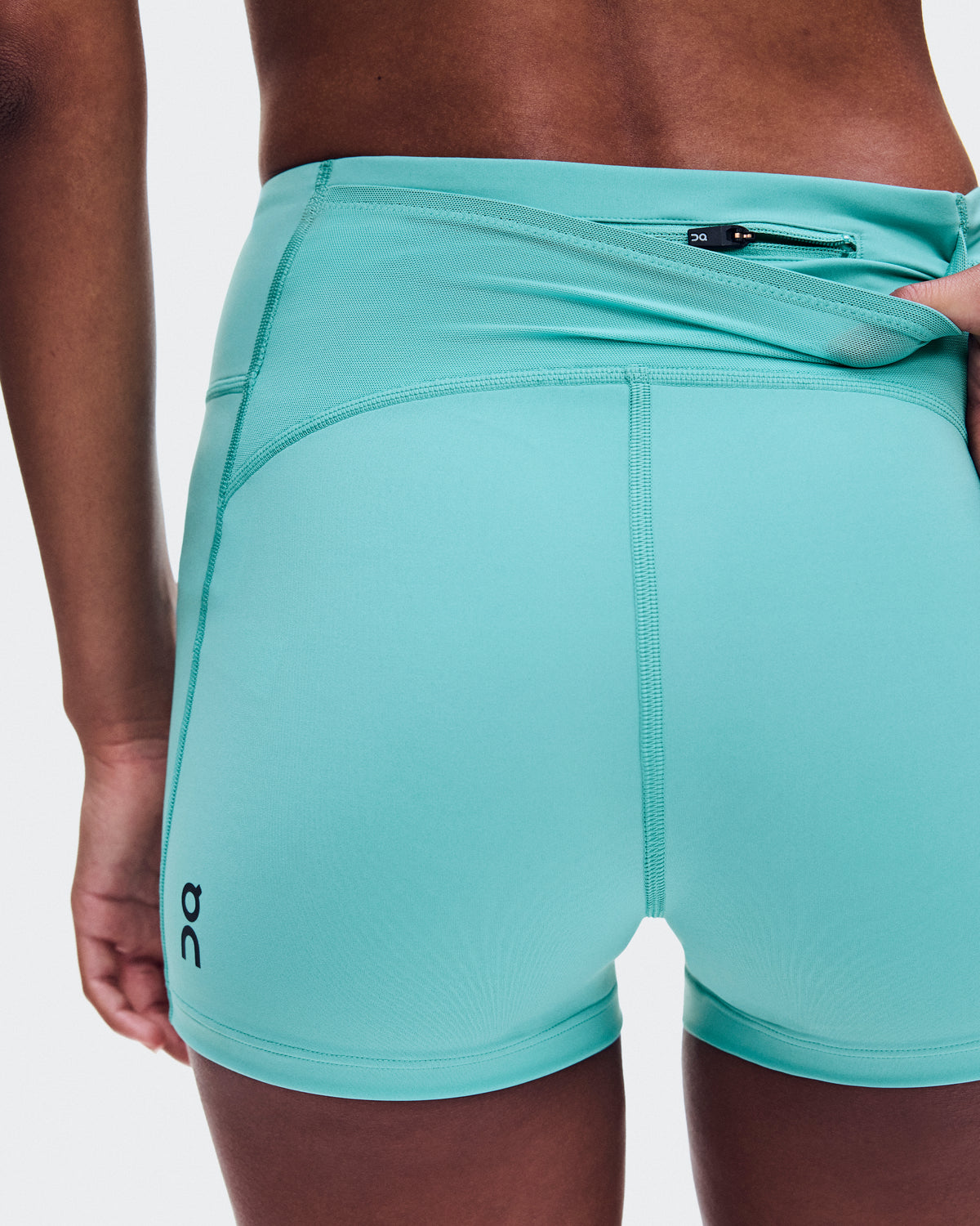 On 3" Performance Tights Aquamarine (Women'S)