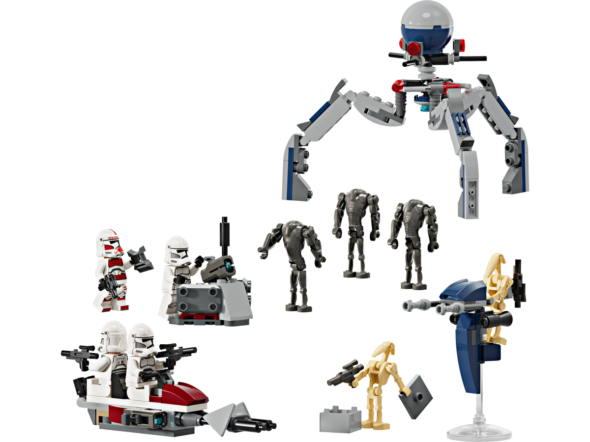 Lego Clone Trooper Battle Droid Battle Pack