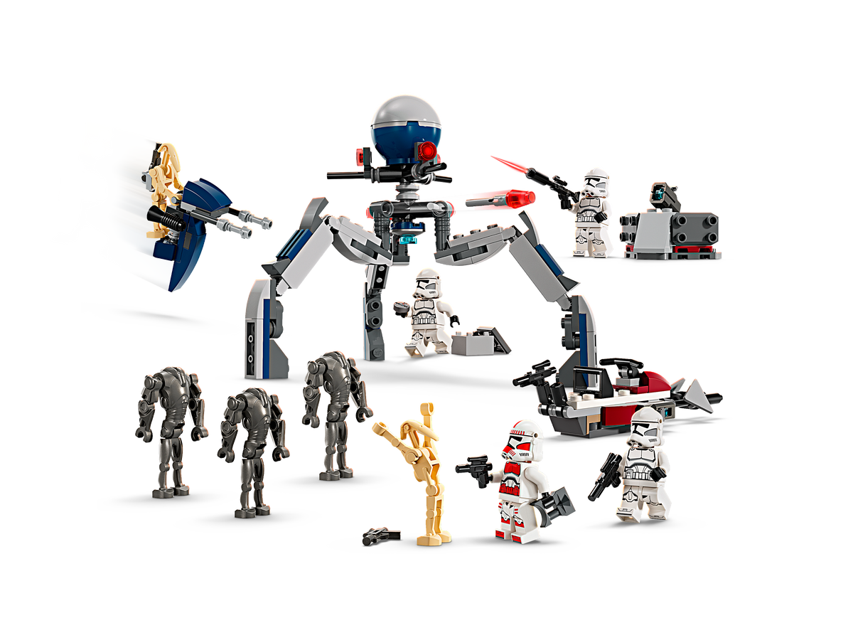 Lego Clone Trooper Battle Droid Battle Pack