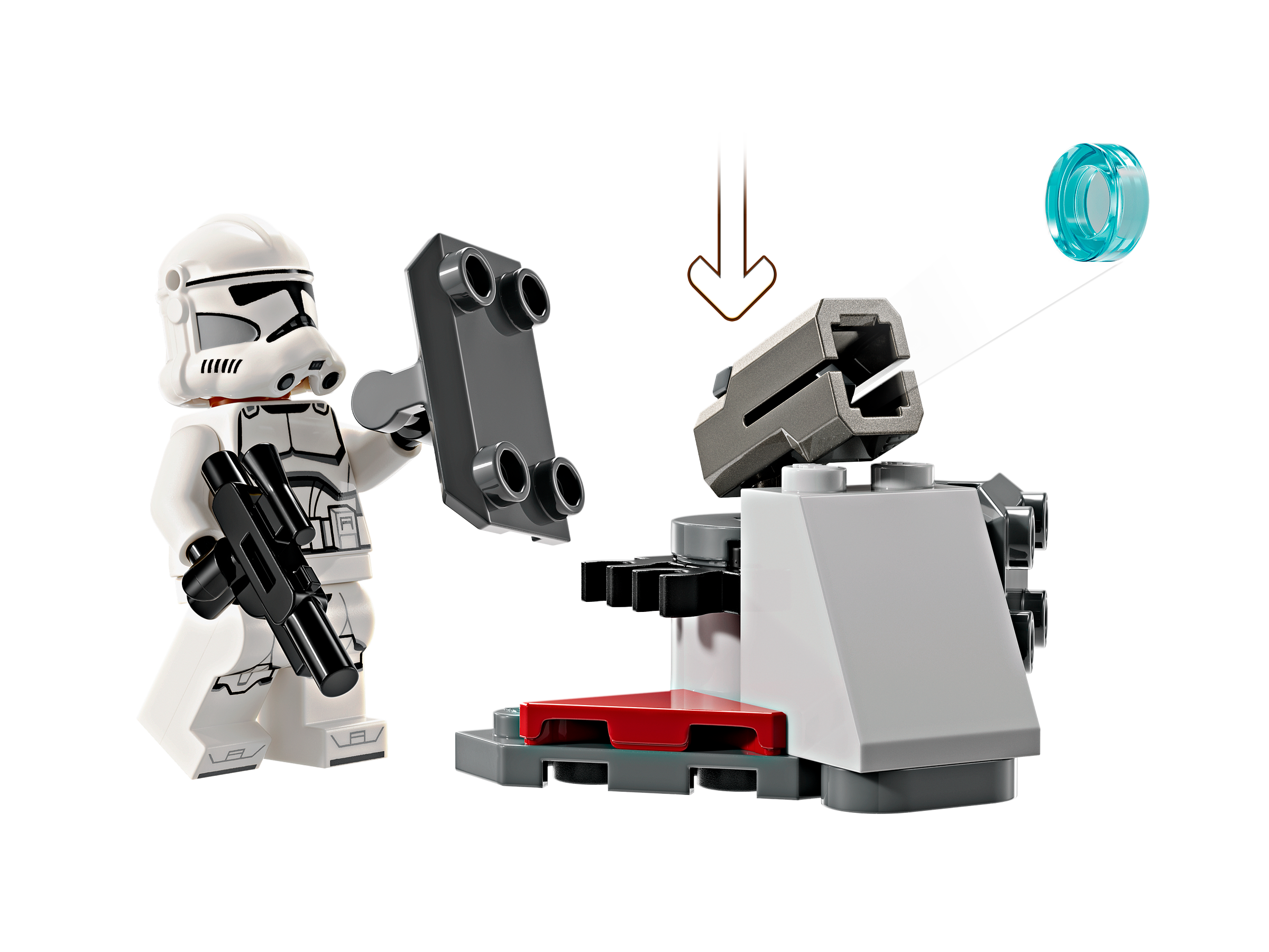 Lego Clone Trooper Battle Droid Battle Pack