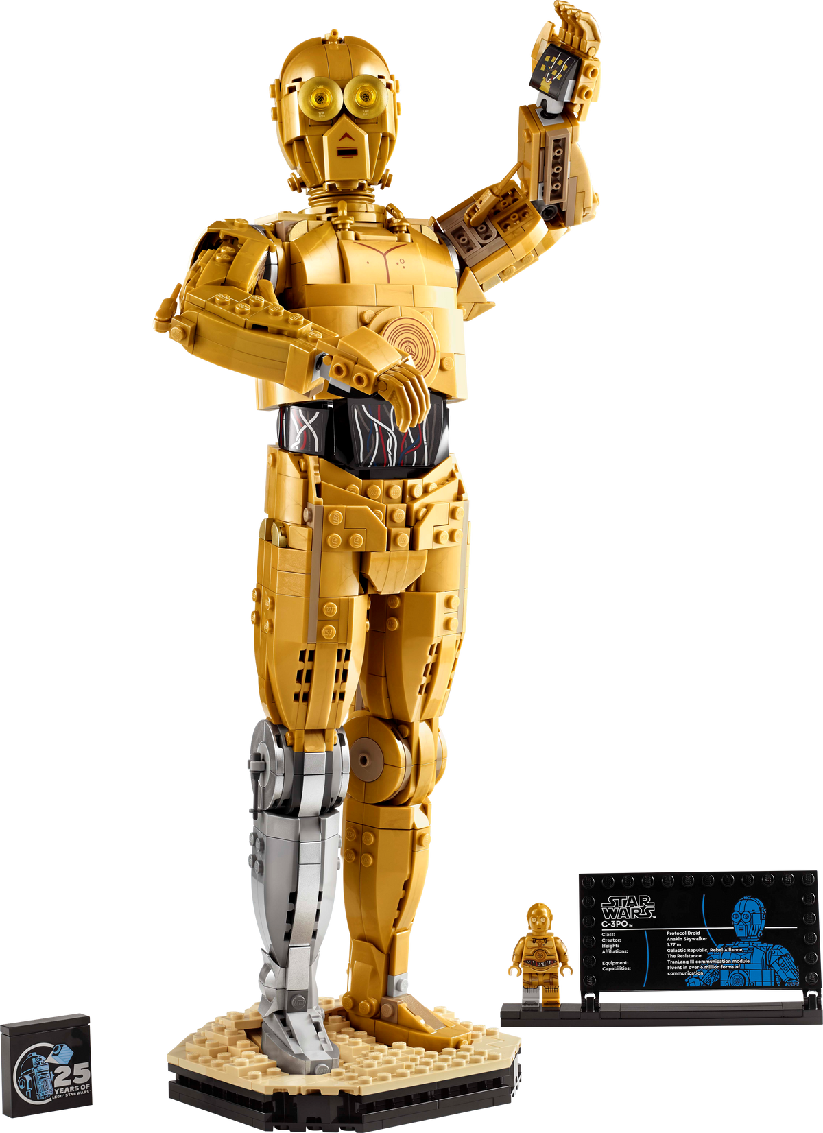 LEGO Star Wars C-3PO, side