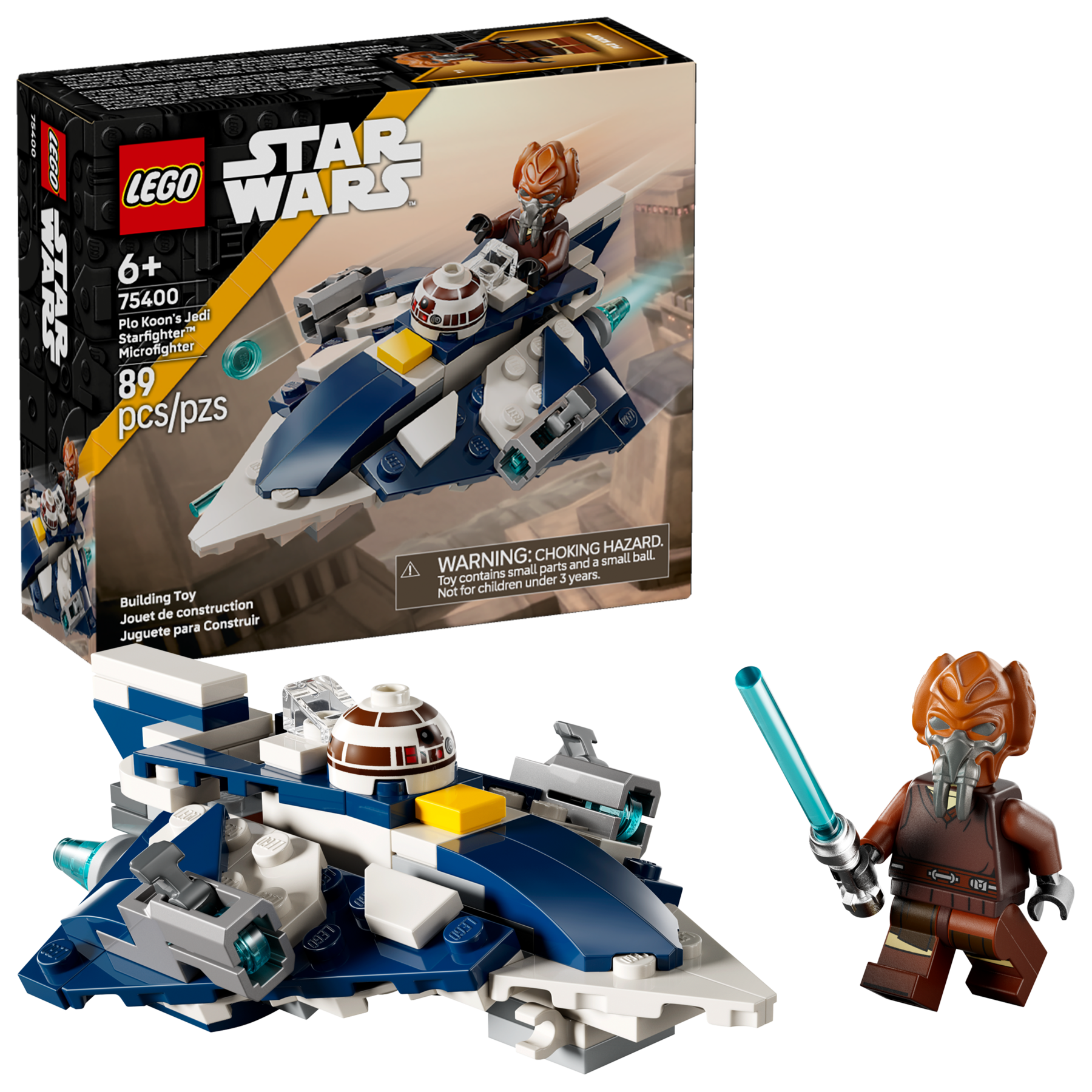 Lego Plo Koons Jedi Starfighter Microfighter
