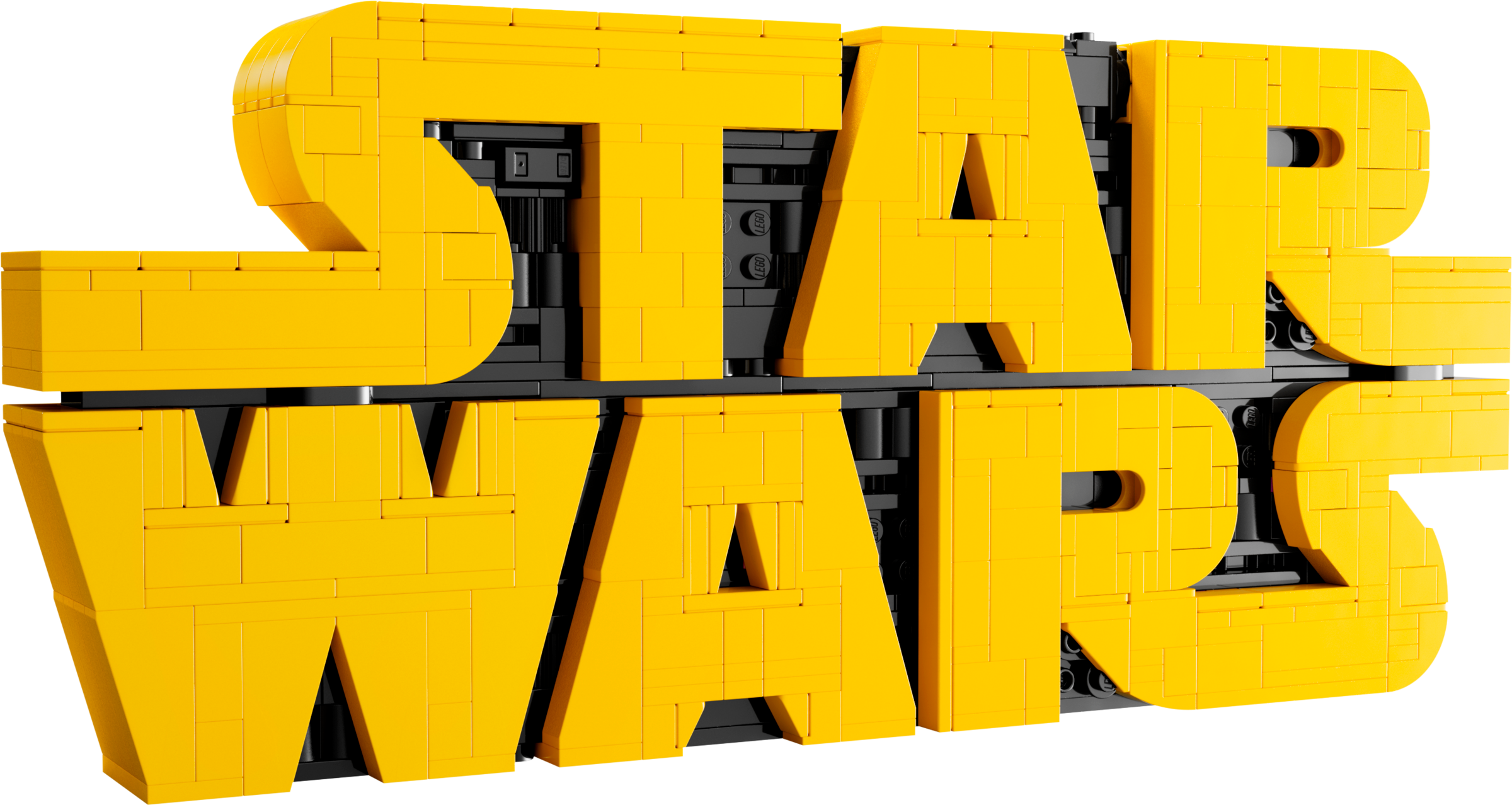 Lego BrickBuilt Star Wars Logo