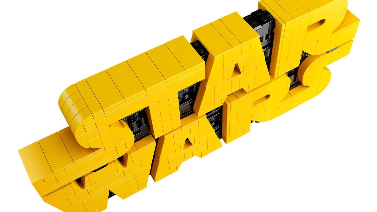 Lego BrickBuilt Star Wars Logo