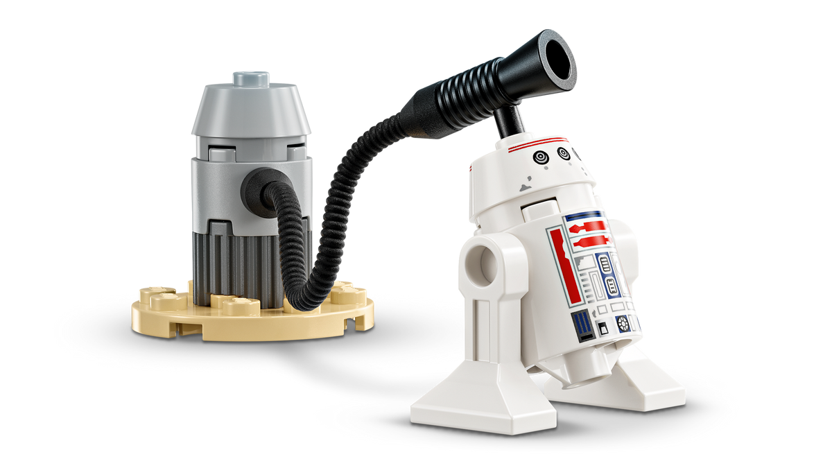 Lego Mando and Grogus N1 Starfighter