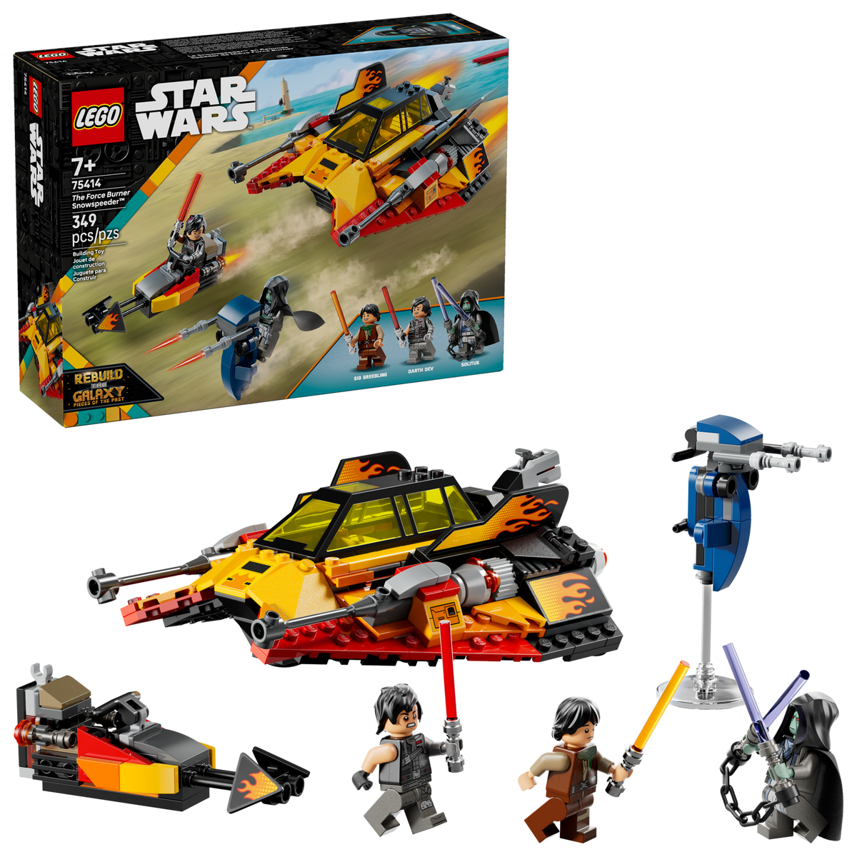 Lego The Force Burner Snowspeeder