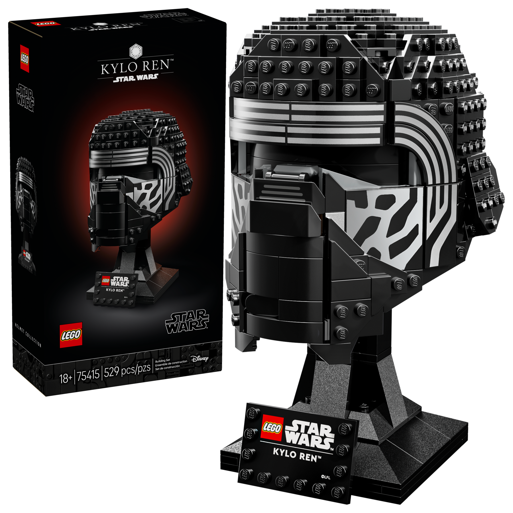 Lego Kylo Ren Helmet