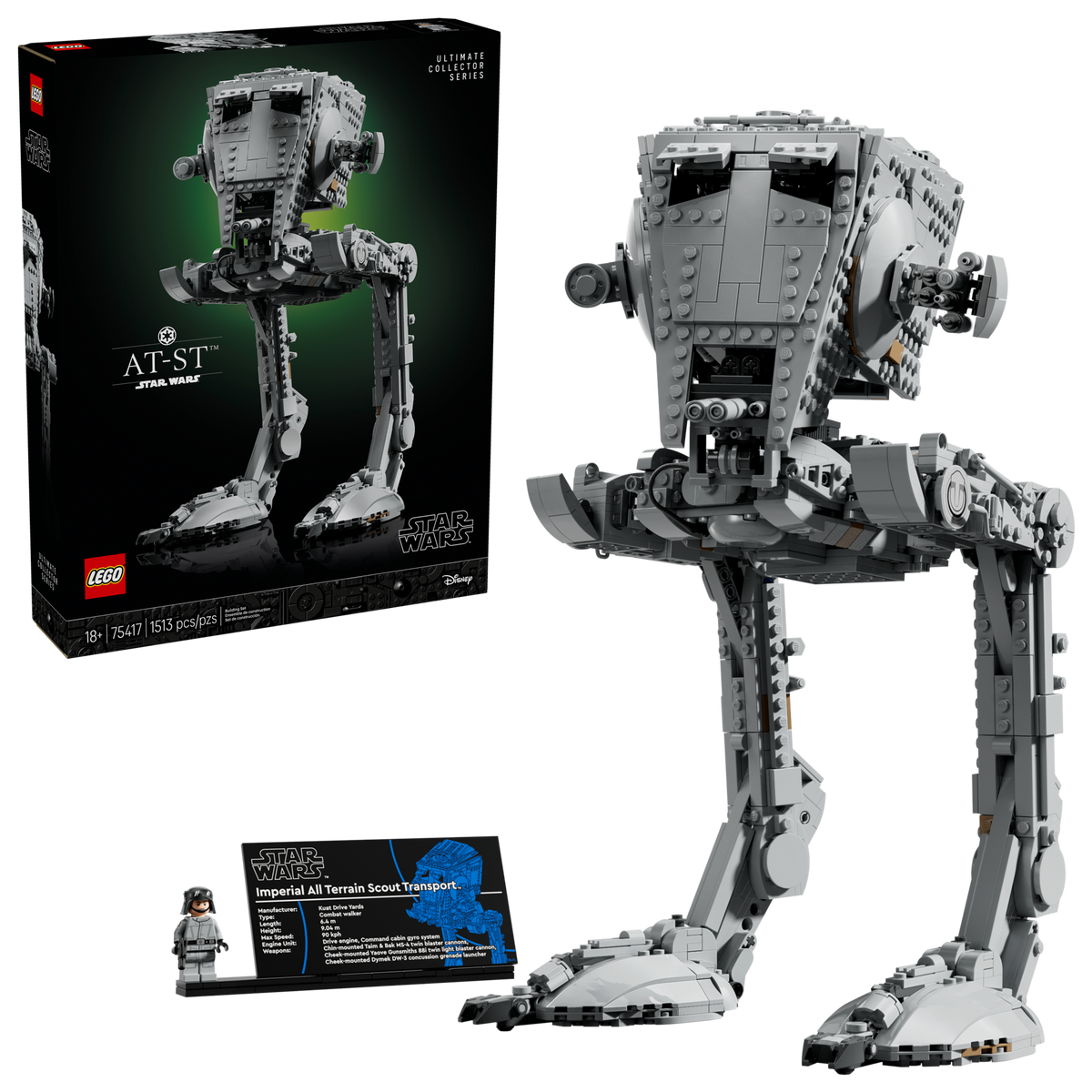 LEGO Star Wars AT-ST Walker, front
